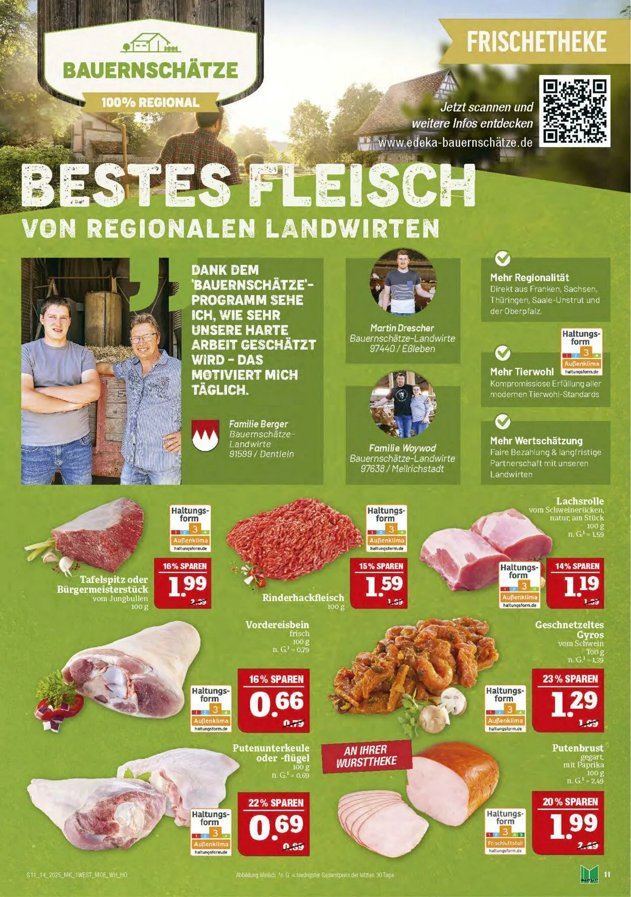 Marktkauf - Nürnberg-Thon Aktueller Prospekt von 31. März bis 5. April 2025 - Prospekt seite 11