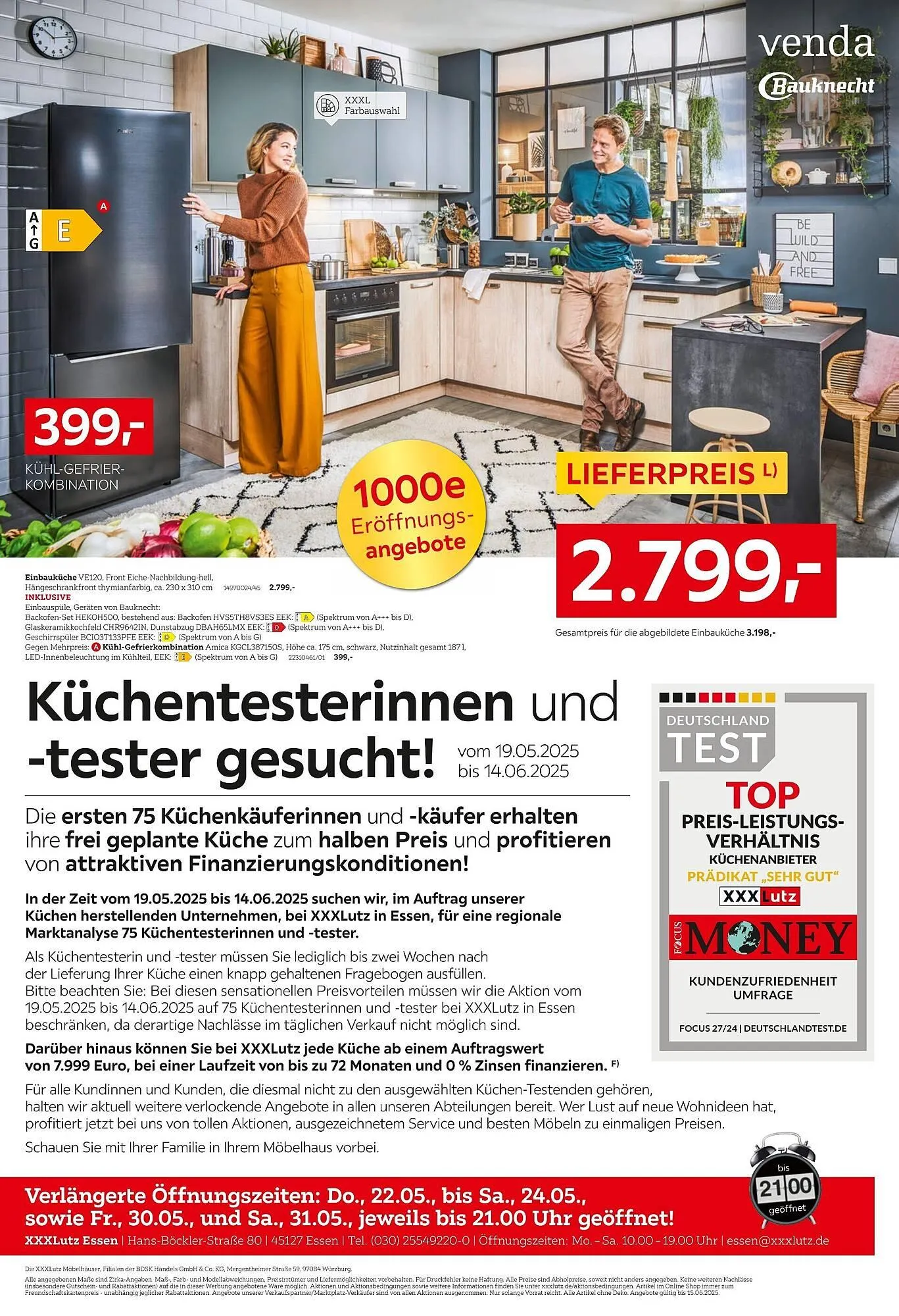 XXXLutz Prospekt von 17. Mai bis 15. Juni 2025 - Prospekt seite 2