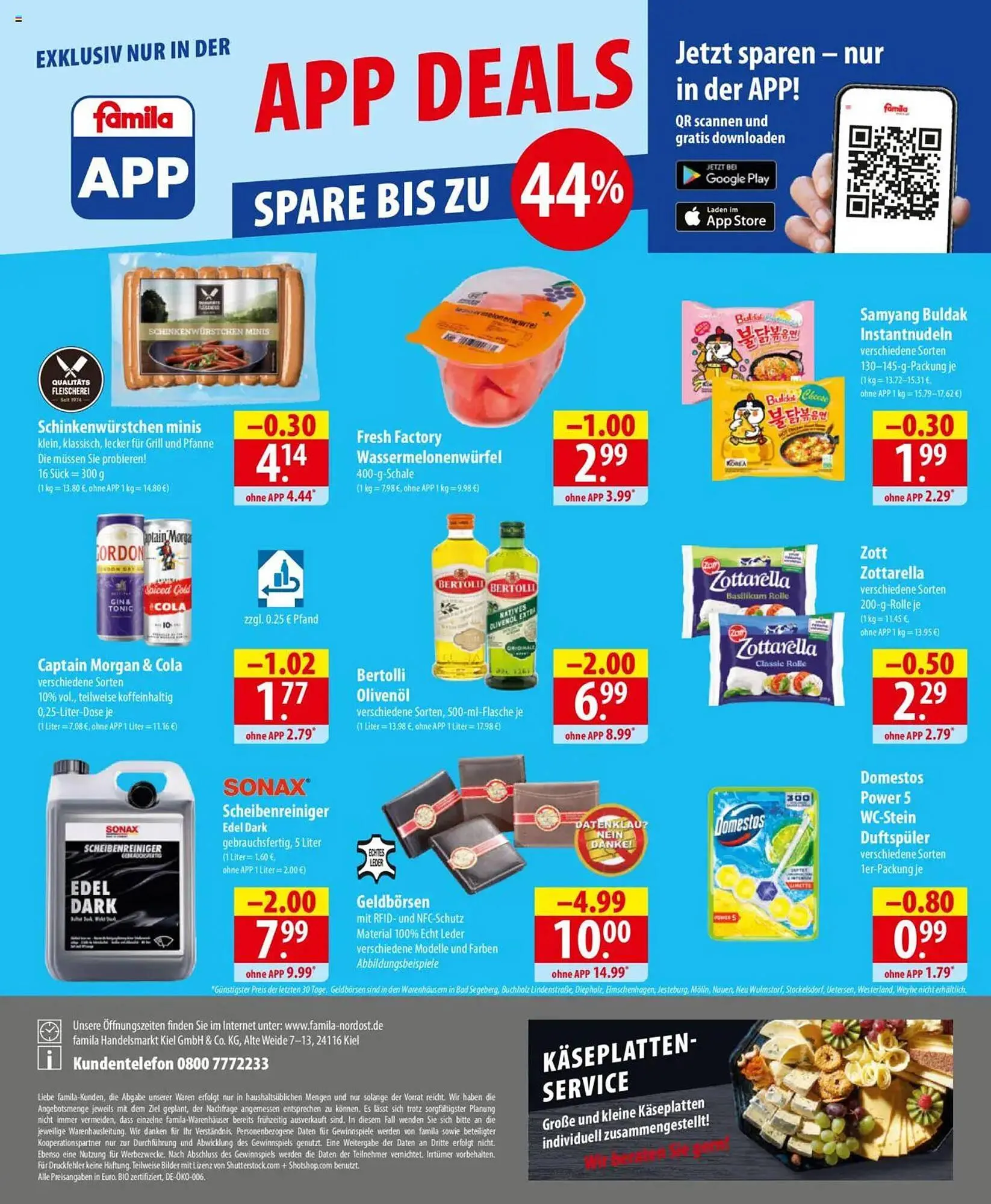 Famila Nord Ost Prospekt von 16. Juni bis 21. Juni 2025 - Prospekt seite 24