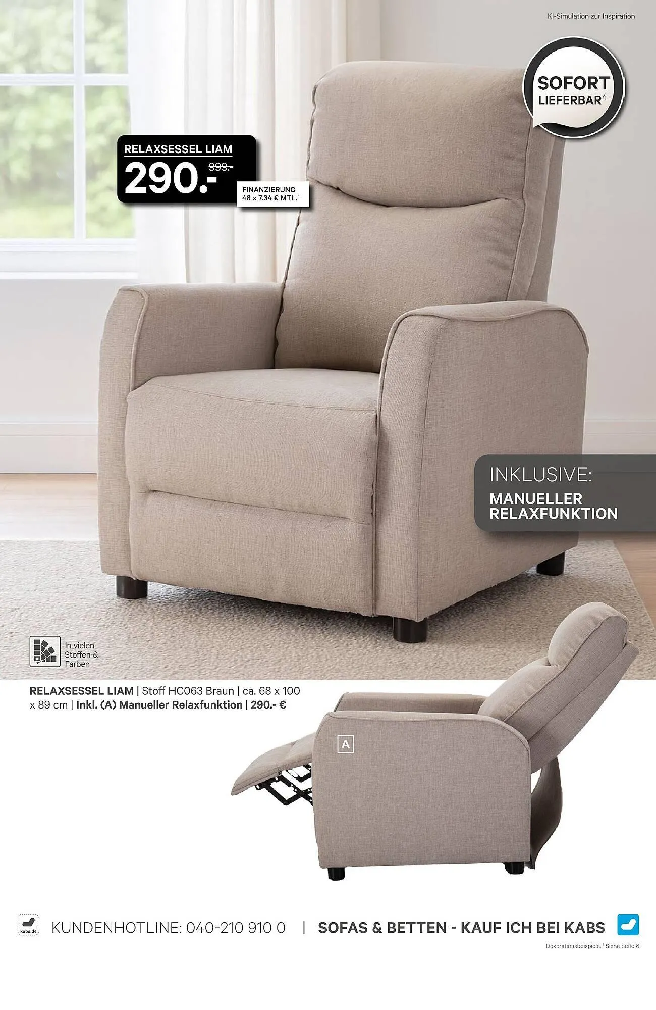 Kabs Polsterwelt Prospekt von 26. März bis 29. April 2026 - Prospekt seite 23