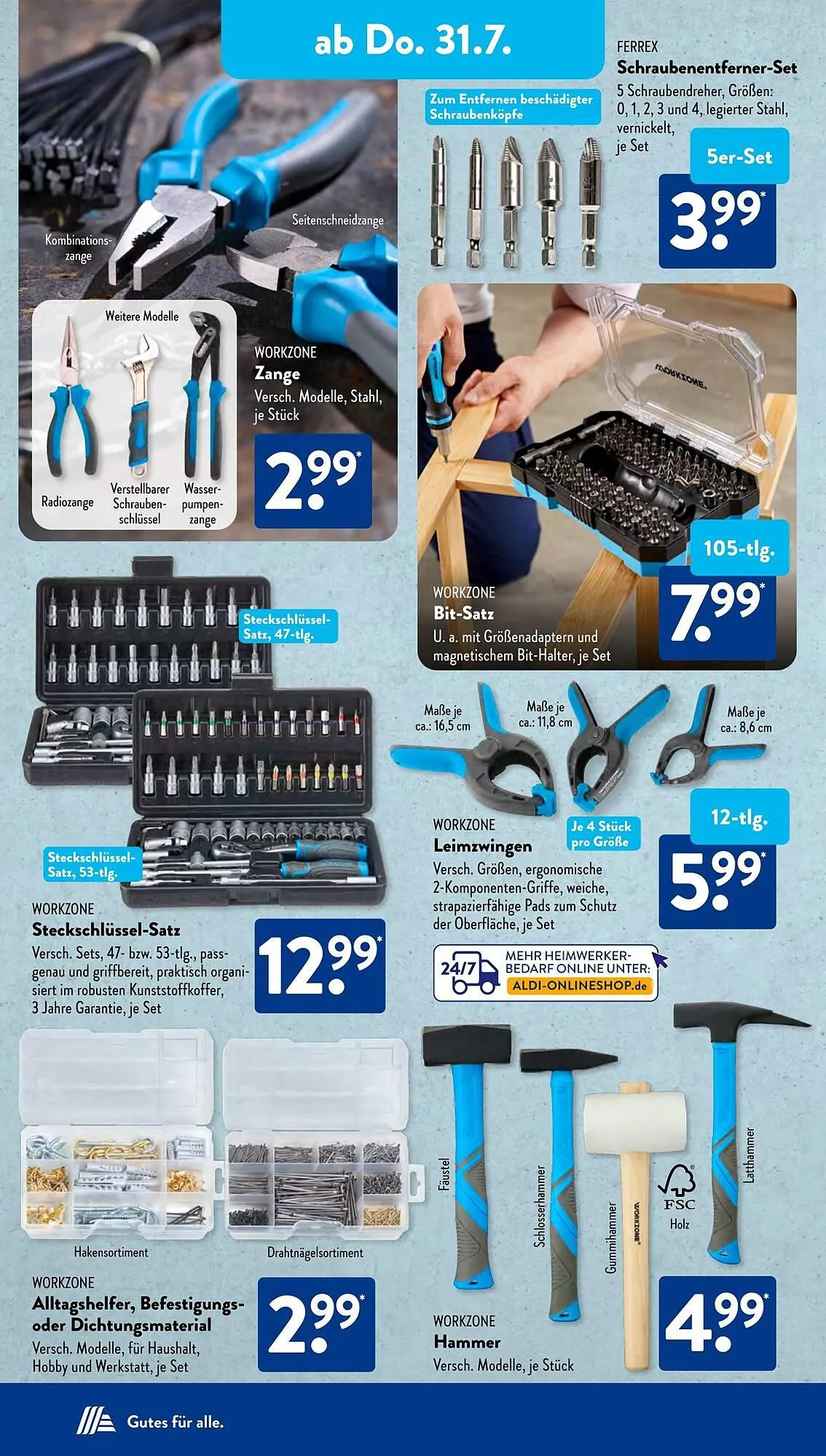 Aldi Süd Prospekt von 28. Juli bis 3. August 2025 - Prospekt seite 8