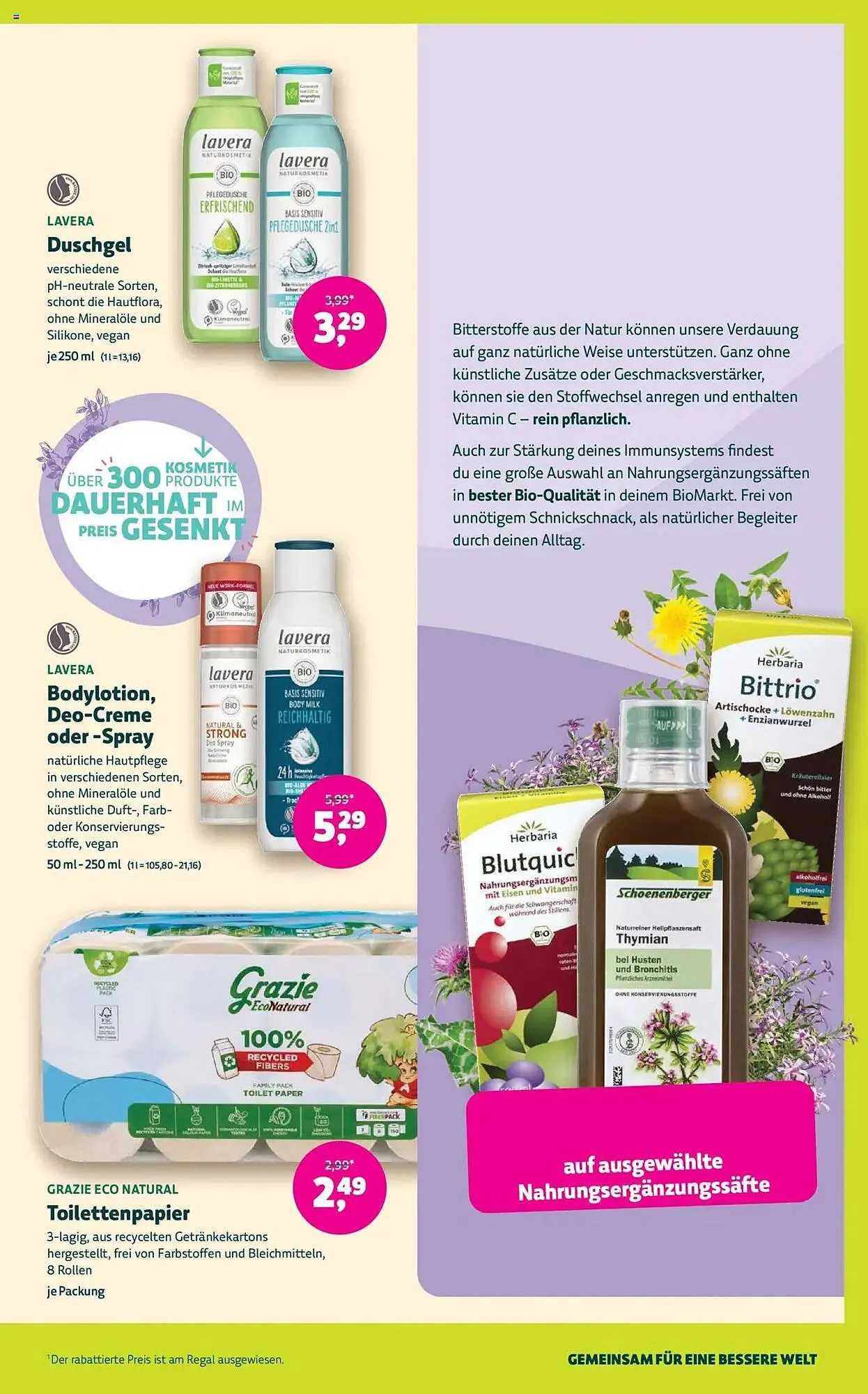 Biomarkt Prospekt von 26. März bis 8. April 2025 - Prospekt seite 11