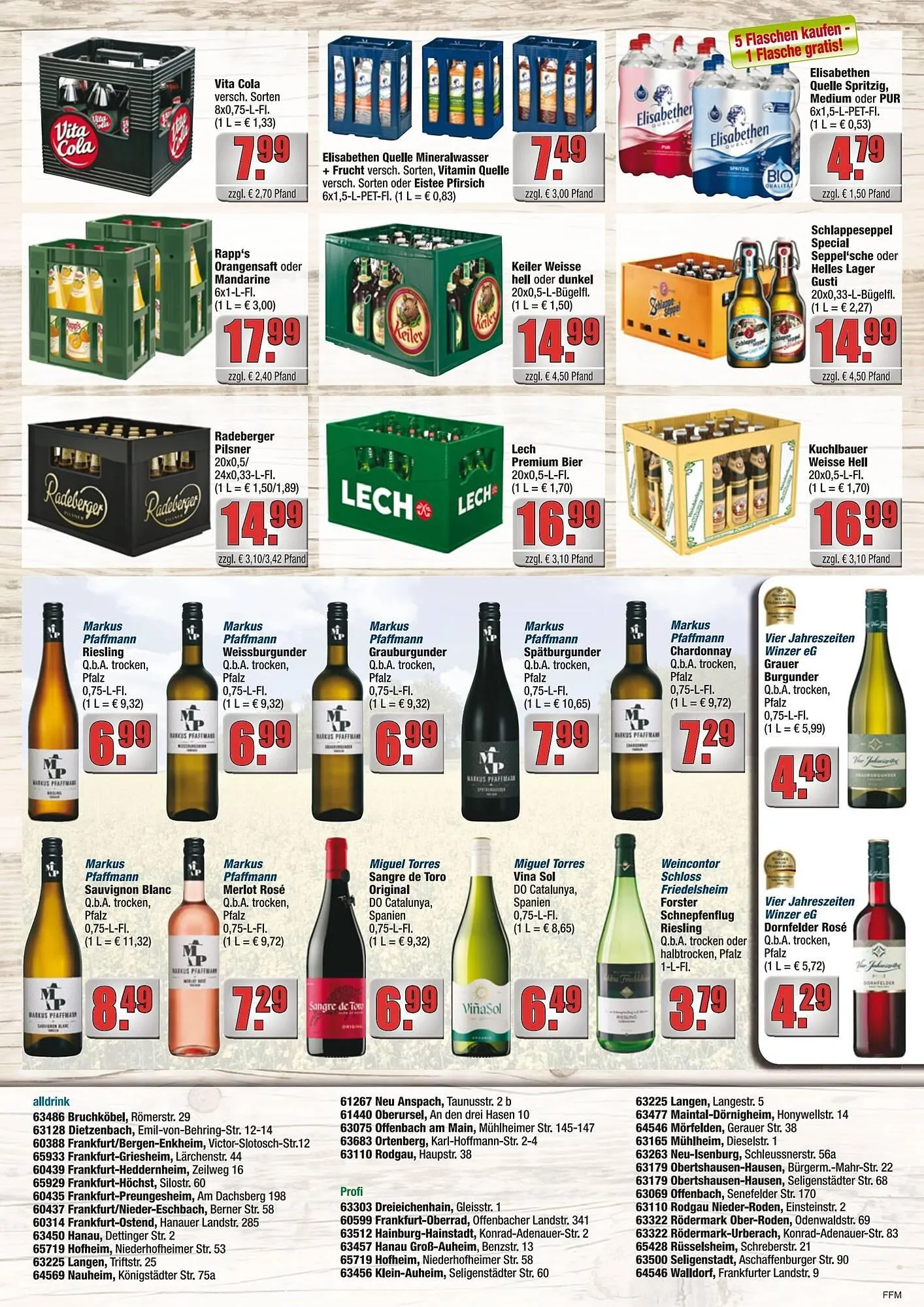 alldrink Prospekt von 12. Mai bis 25. Mai 2025 - Prospekt seite 4