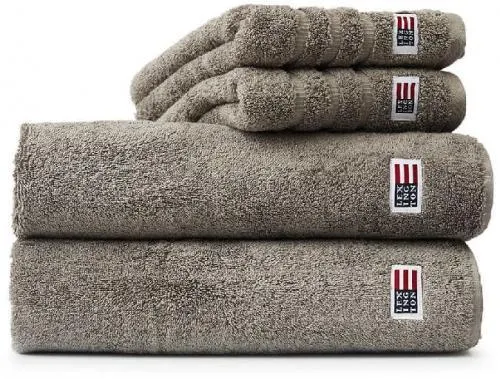 Lexington Handtuch Icons Original Towel Gray Olive