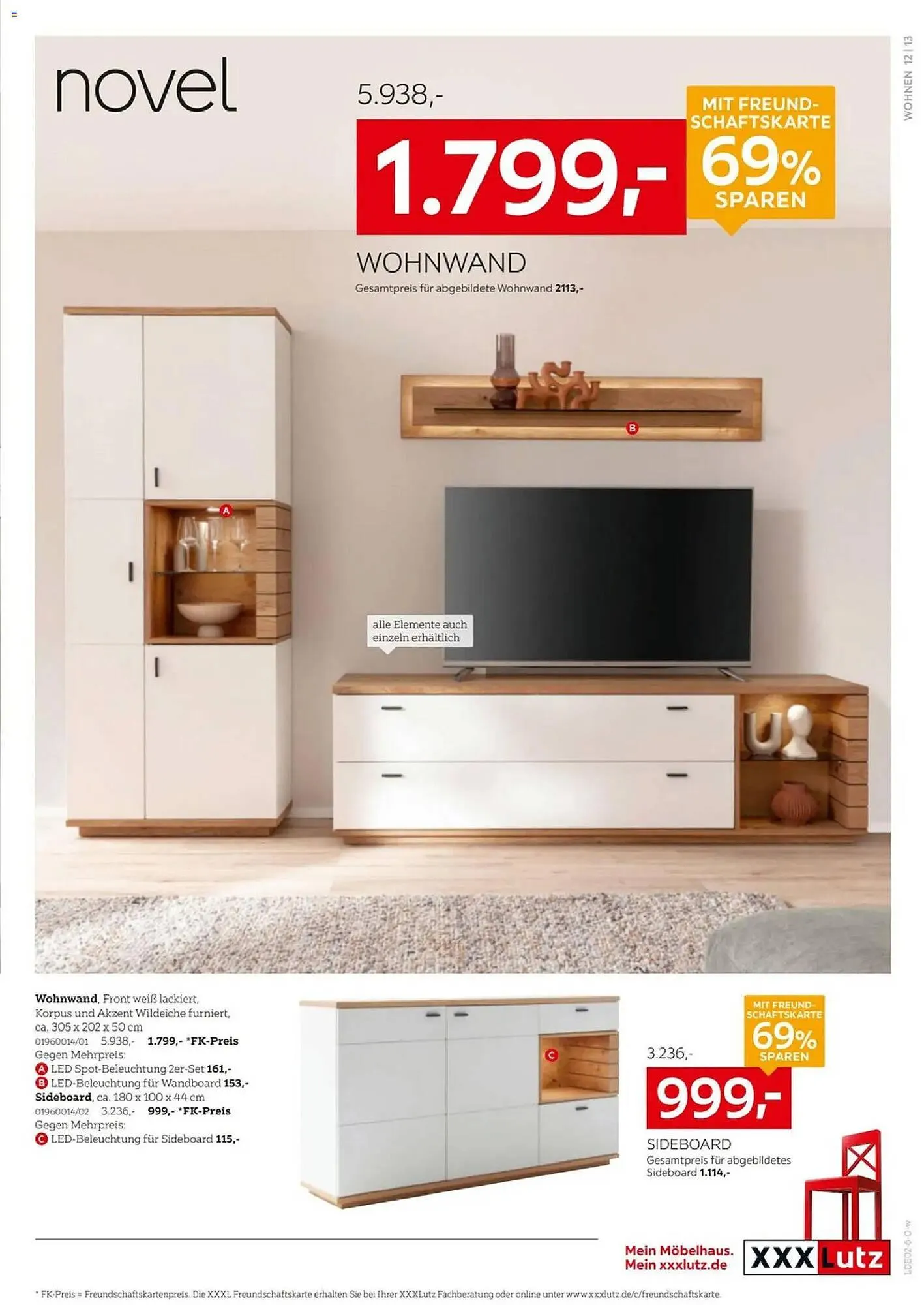 XXXLutz Prospekt von 8. Februar bis 22. Februar 2026 - Prospekt seite 13