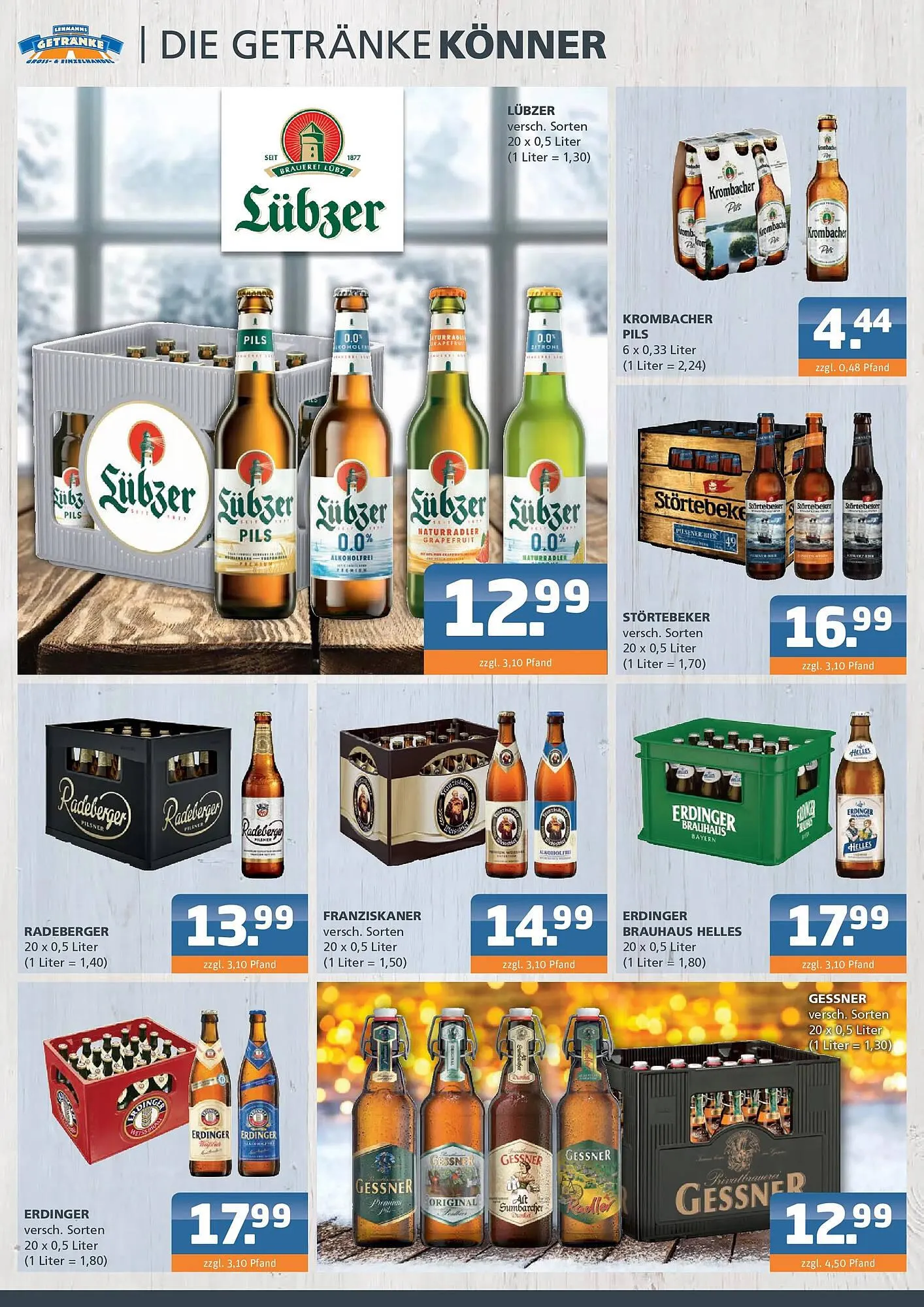 Getränke Lehmann Prospekt von 30. November bis 13. Dezember 2025 - Prospekt seite 2