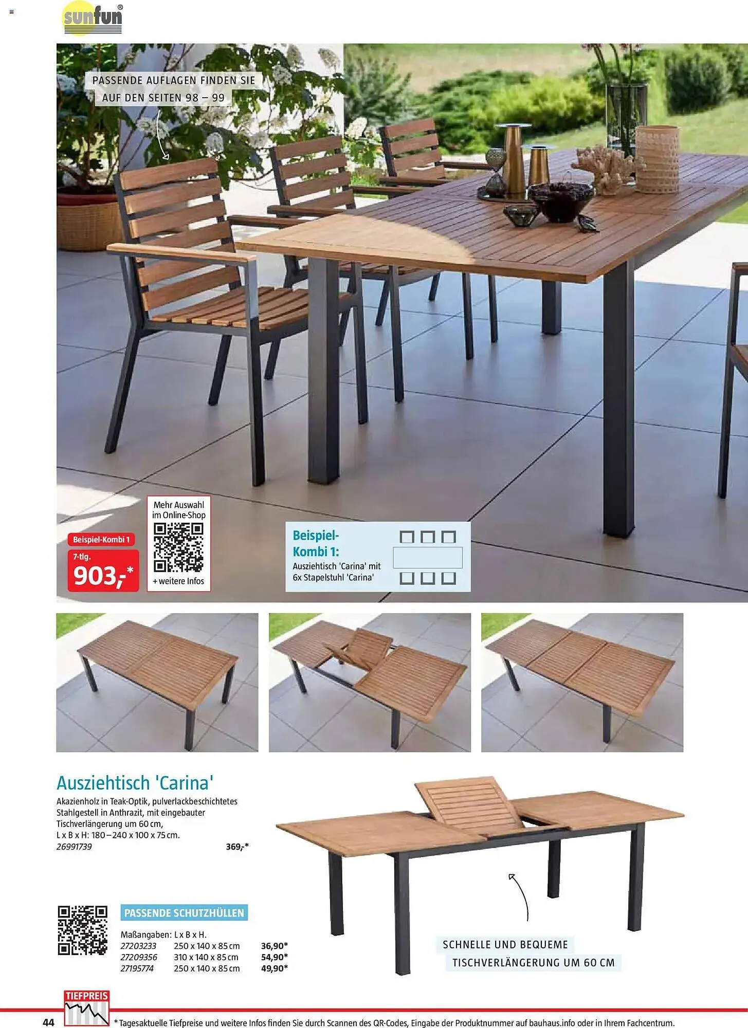 Bauhaus Prospekt von 2. März bis 30. Juni 2026 - Prospekt seite 44