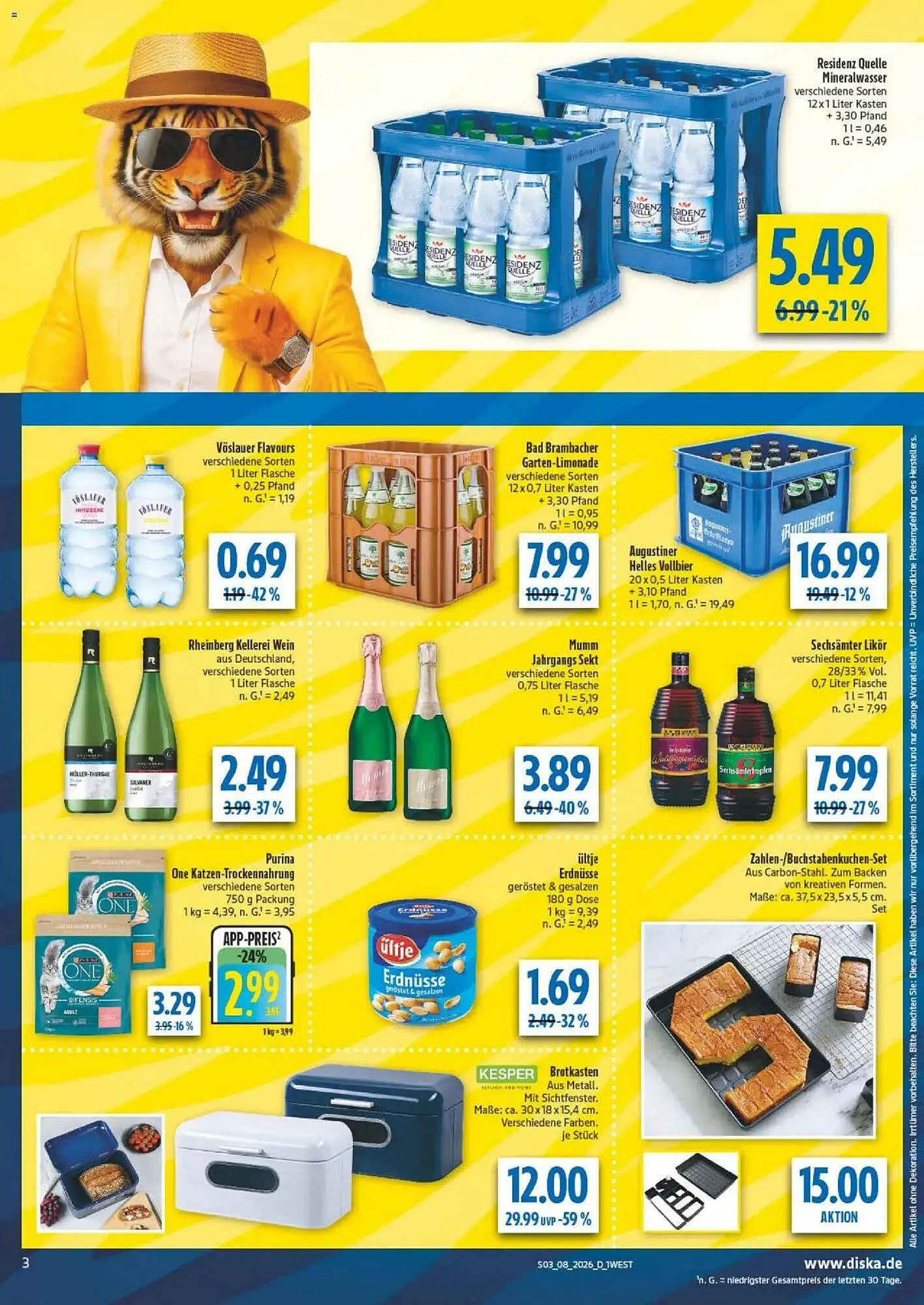 Diska Prospekt von 16. Februar bis 21. Februar 2026 - Prospekt seite 3