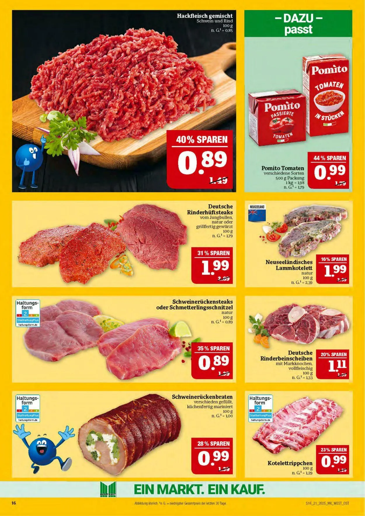 Marktkauf - Nürnberg-Thon Aktueller Prospekt von 19. Mai bis 24. Mai 2025 - Prospekt seite 16