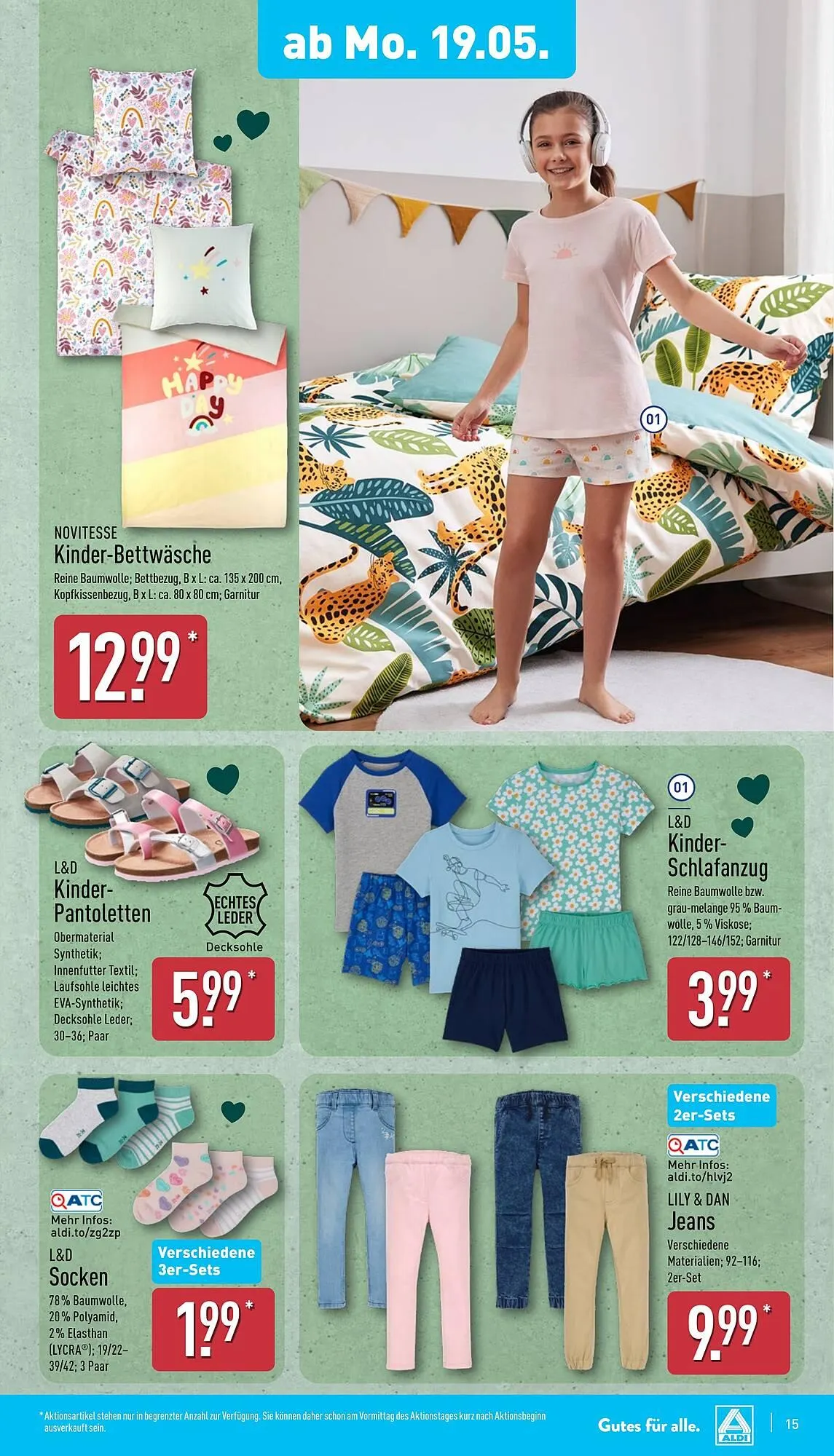 Aldi Nord Prospekt von 19. Mai bis 25. Mai 2025 - Prospekt seite 19