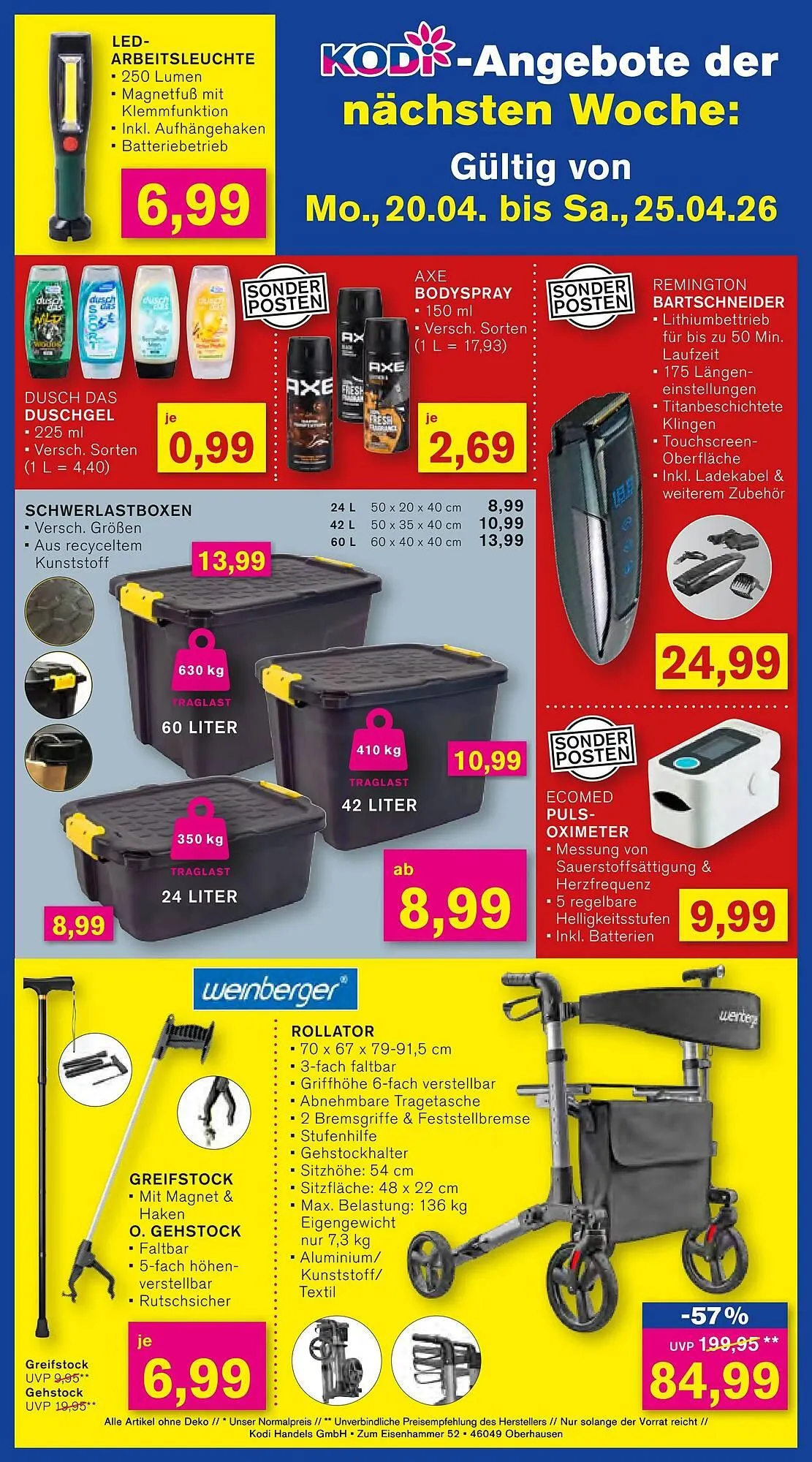 KODi Prospekt von 13. April bis 18. April 2026 - Prospekt seite 12