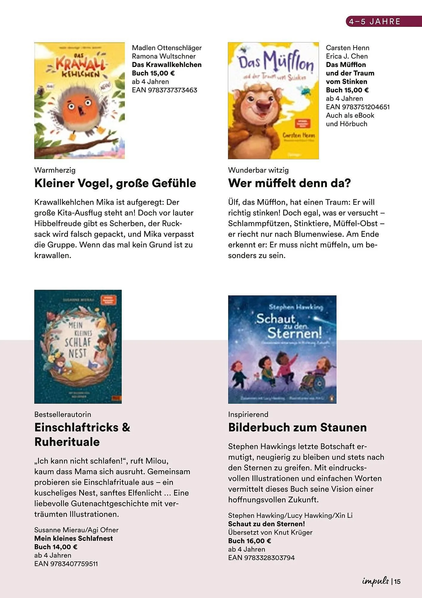 Thalia Prospekt von 7. April bis 19. April 2025 - Prospekt seite 15