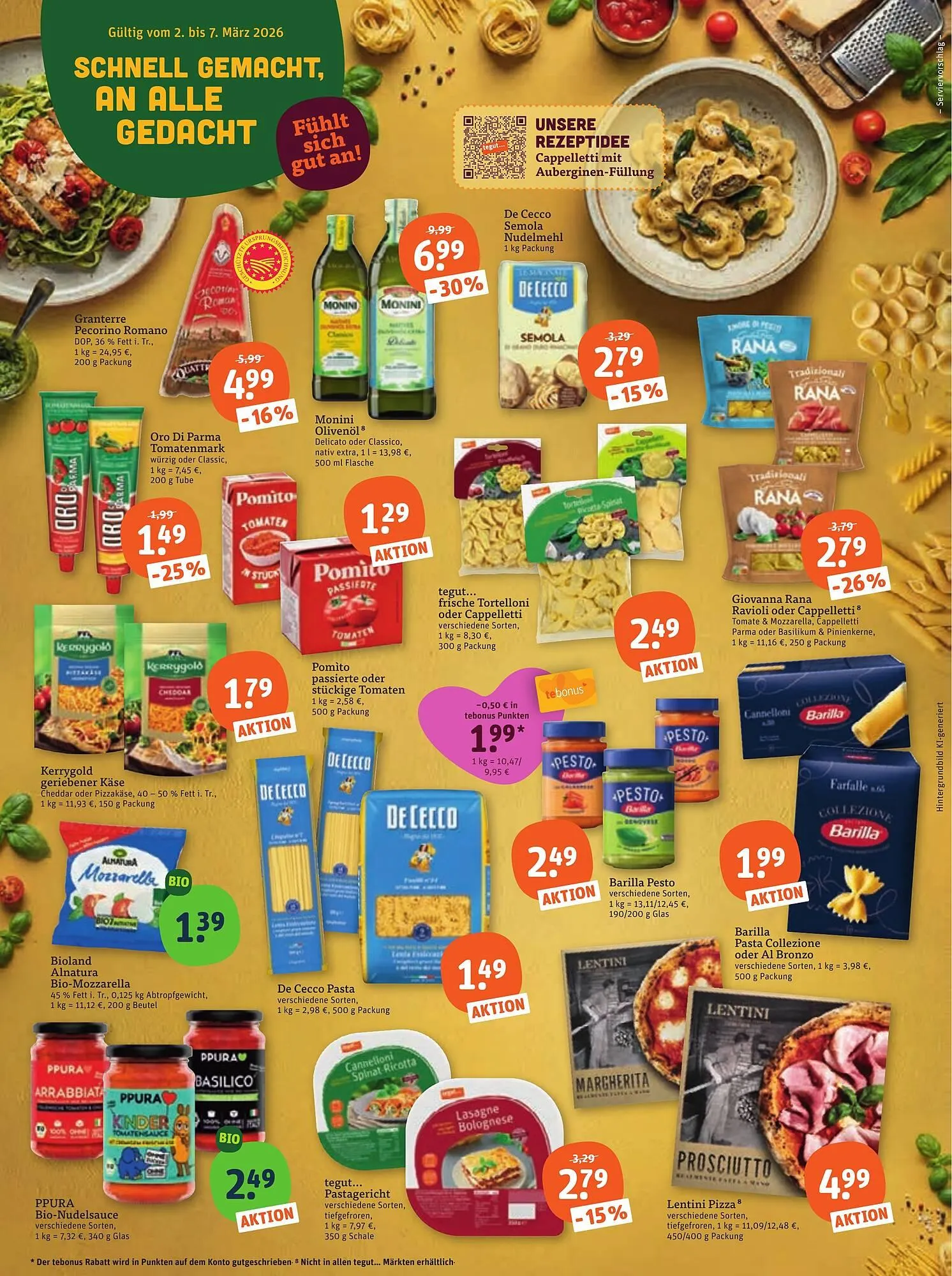 Tegut Prospekt von 6. März bis 7. März 2026 - Prospekt seite 2