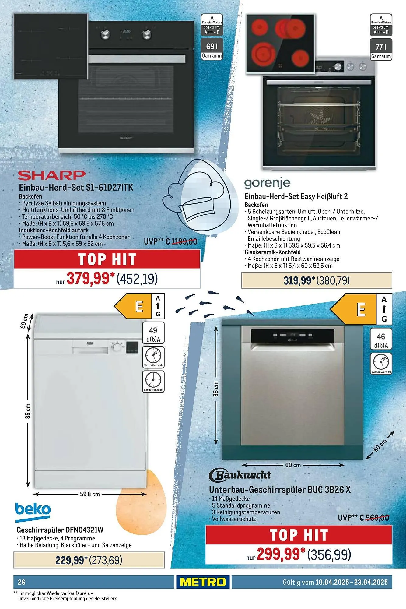 METRO Prospekt von 10. April bis 23. April 2025 - Prospekt seite 26