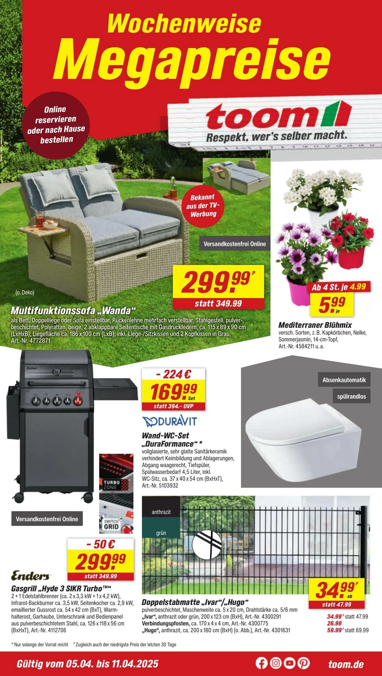 toom Baumarkt Aktueller Prospekt von 21. Juli bis 4. August 2025 - Prospekt seite 3
