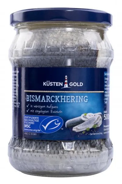Küstengold Bismarckhering 250 g