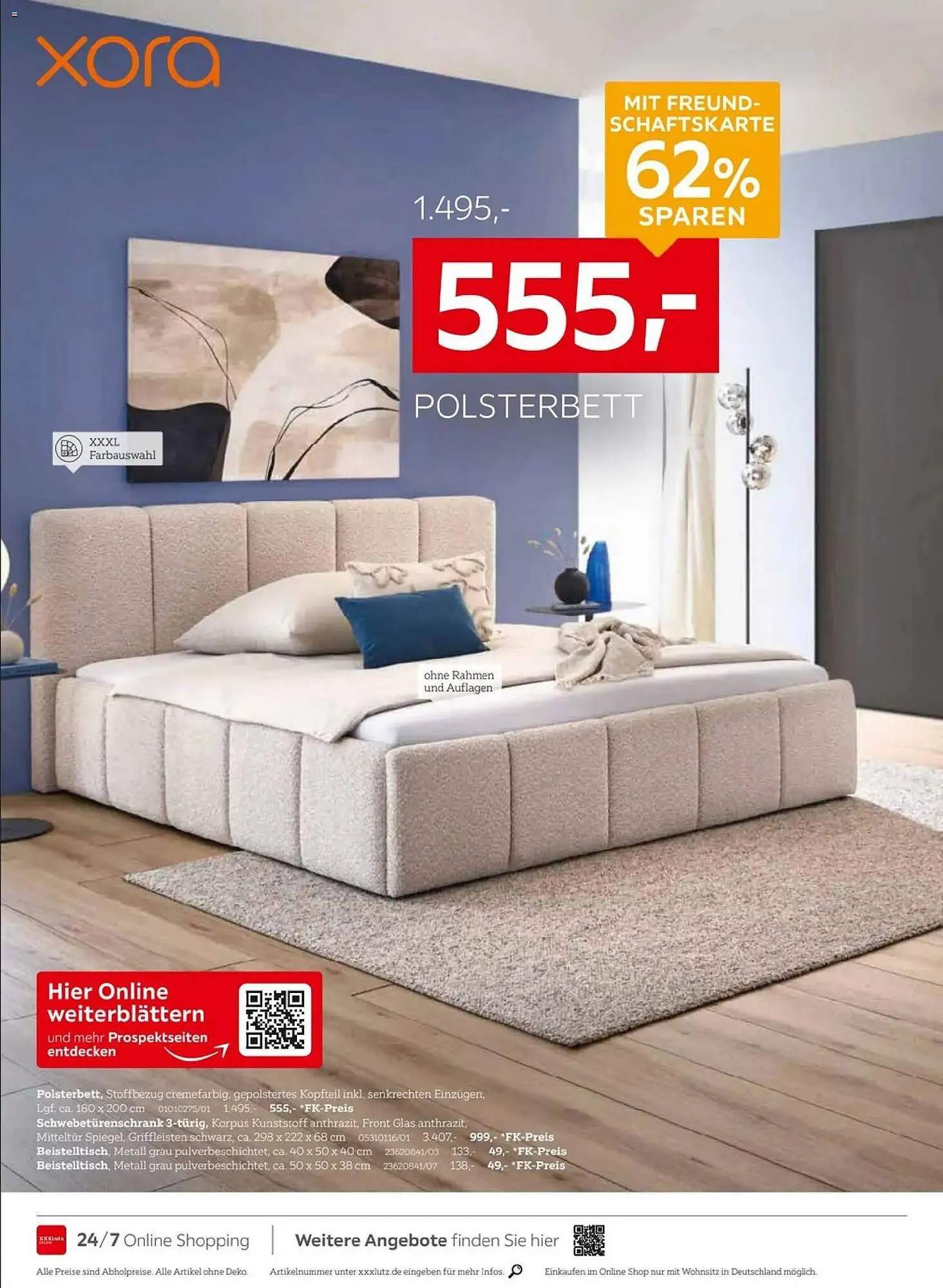 XXXLutz Prospekt von 18. Januar bis 1. Februar 2026 - Prospekt seite 22