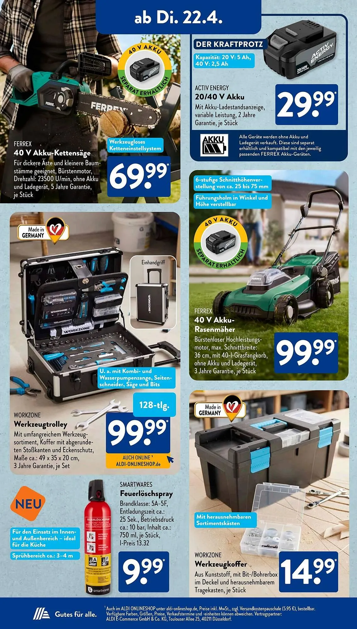 Aldi Süd Prospekt von 22. April bis 27. April 2025 - Prospekt seite 9