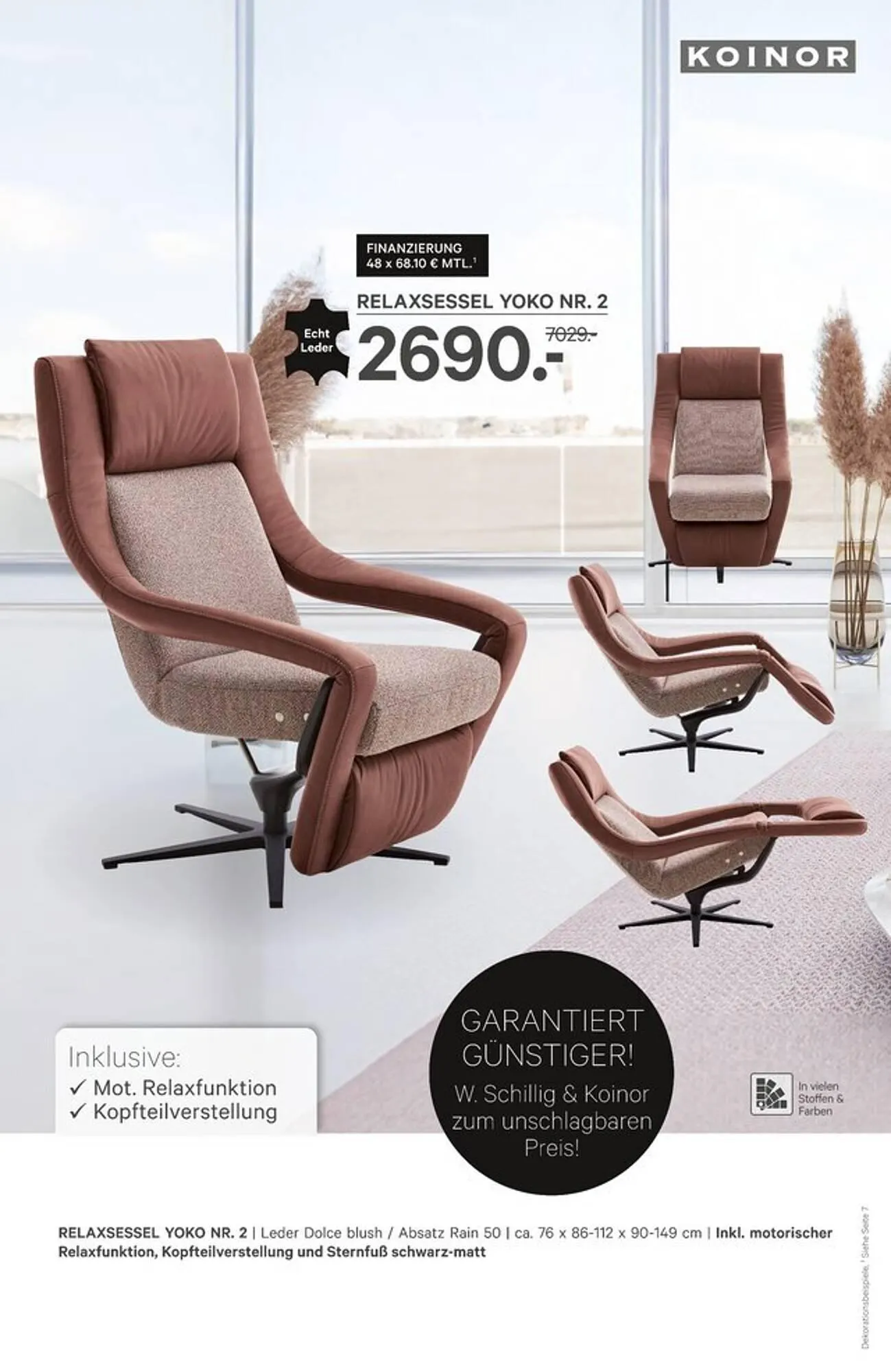 Kabs Polsterwelt Prospekt von 11. April bis 1. Mai 2025 - Prospekt seite 17