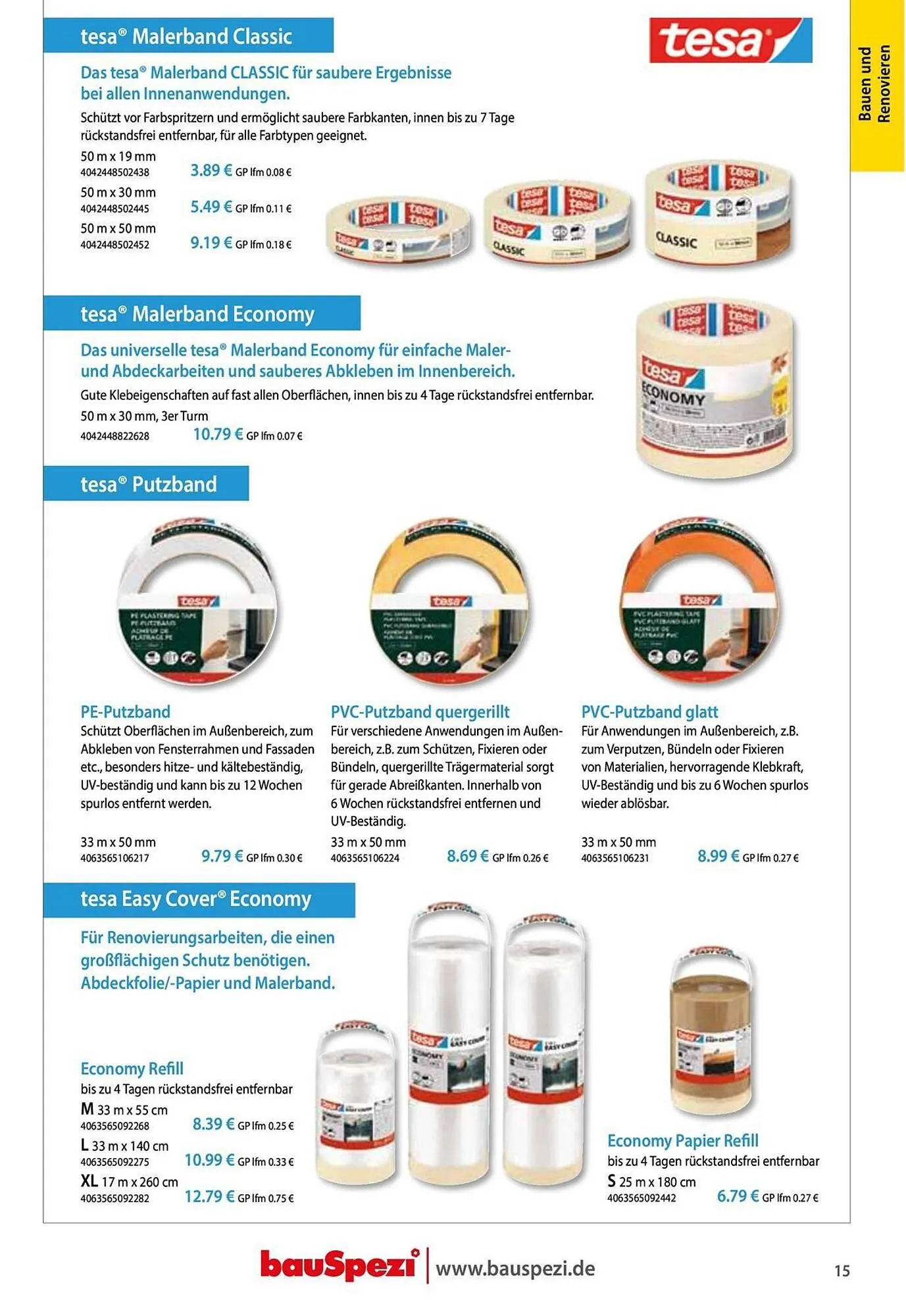 BauSpezi Prospekt von 15. April bis 31. Dezember 2026 - Prospekt seite 17