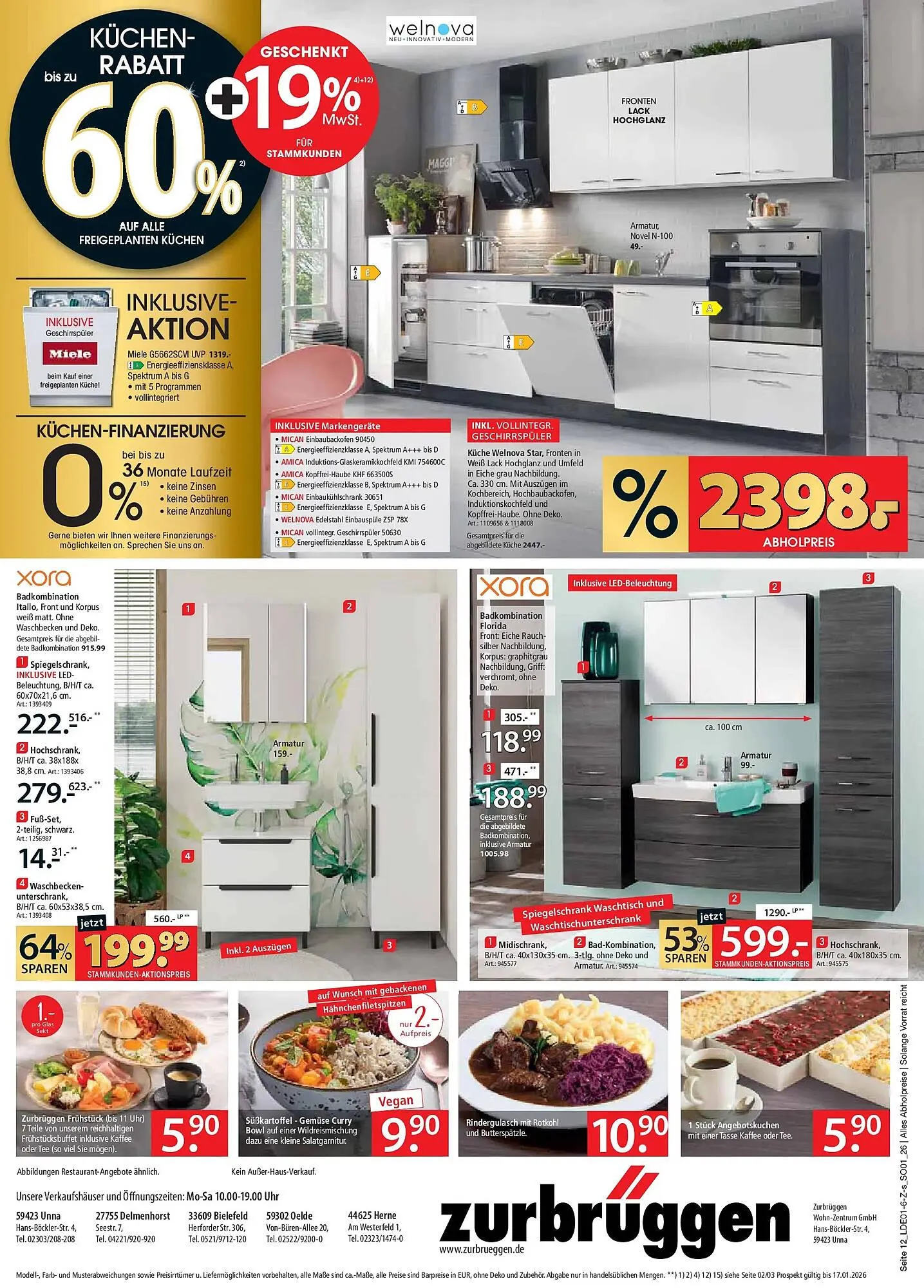 Zurbrüggen Prospekt von 2. Dezember bis 10. Januar 2026 - Prospekt seite 12