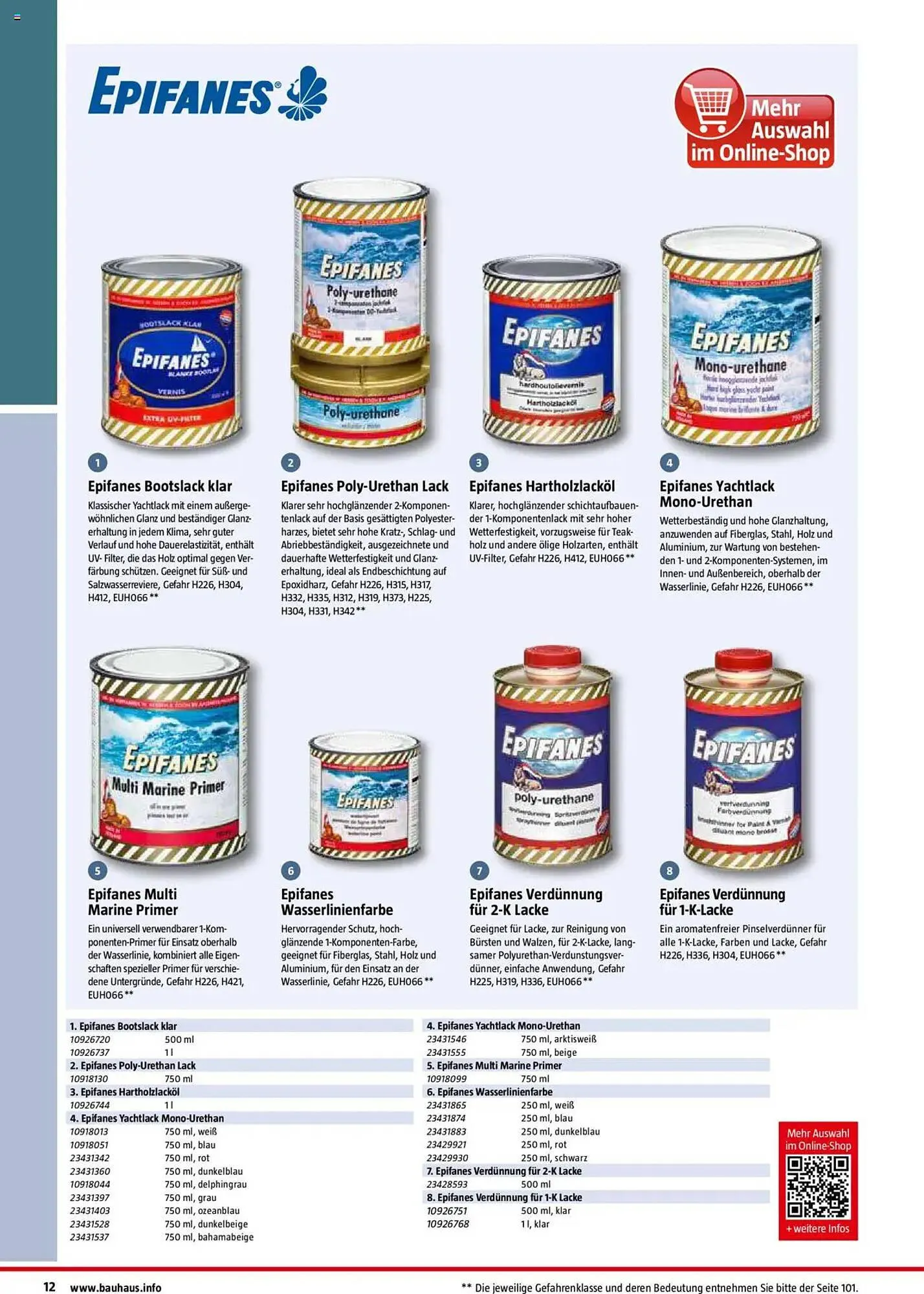 Bauhaus Prospekt von 20. Januar bis 31. Dezember 2025 - Prospekt seite 10