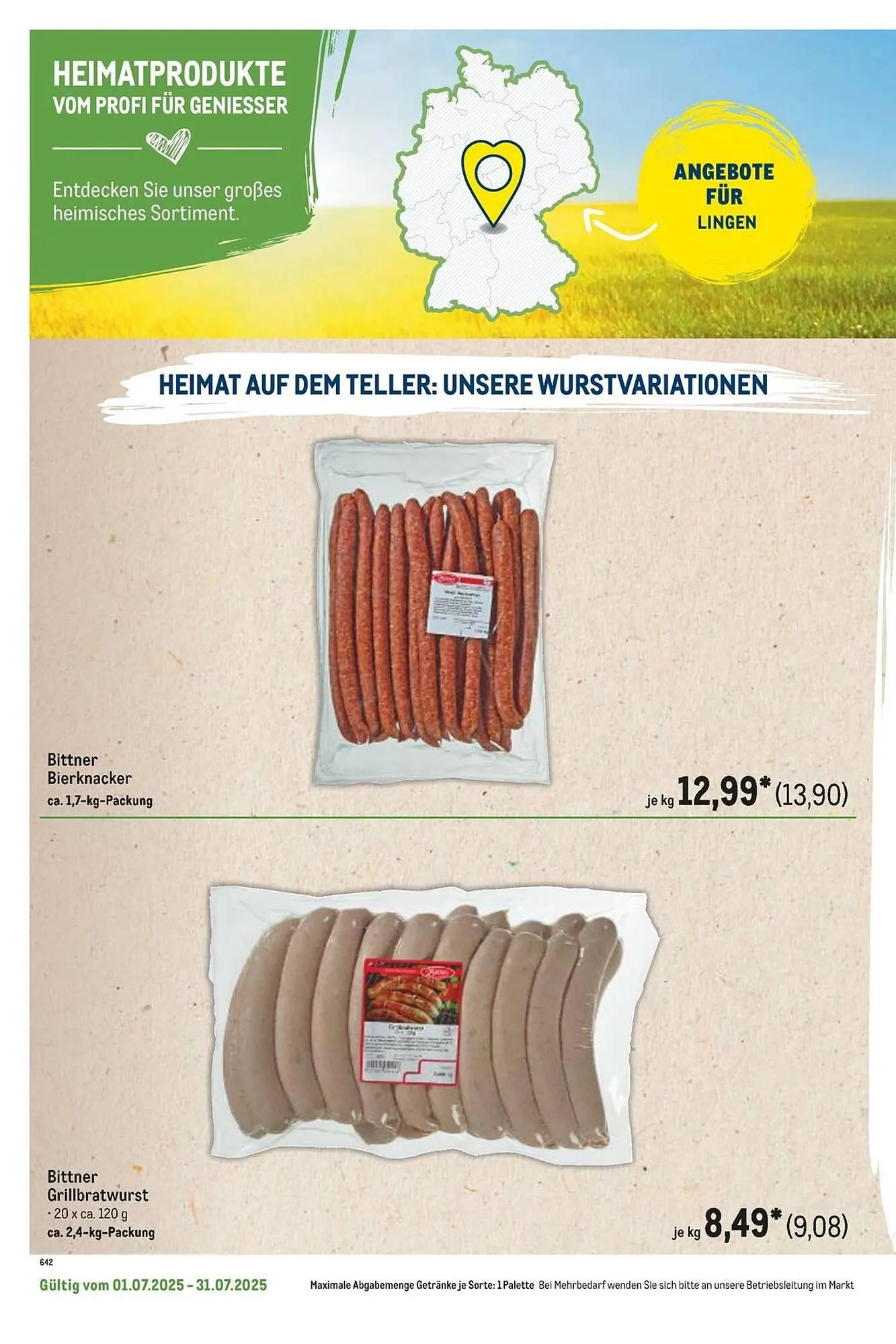 METRO Prospekt von 1. Juli bis 31. Juli 2025 - Prospekt seite 32