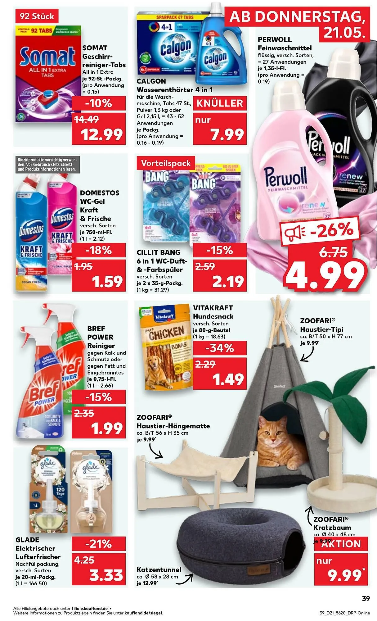 Kaufland Prospekt von 21. Mai bis 27. Mai 2026 - Prospekt seite 39