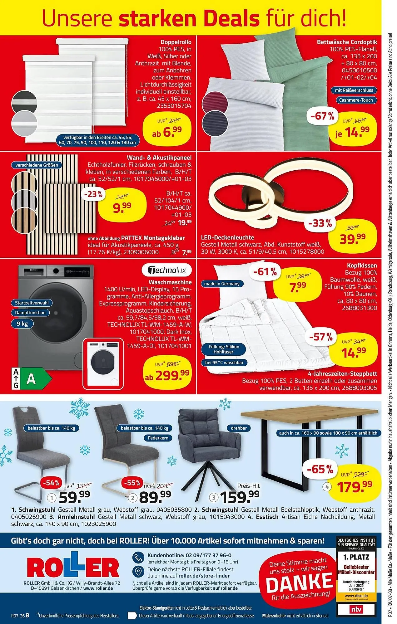 ROLLER Prospekt von 8. Februar bis 21. Februar 2026 - Prospekt seite 16