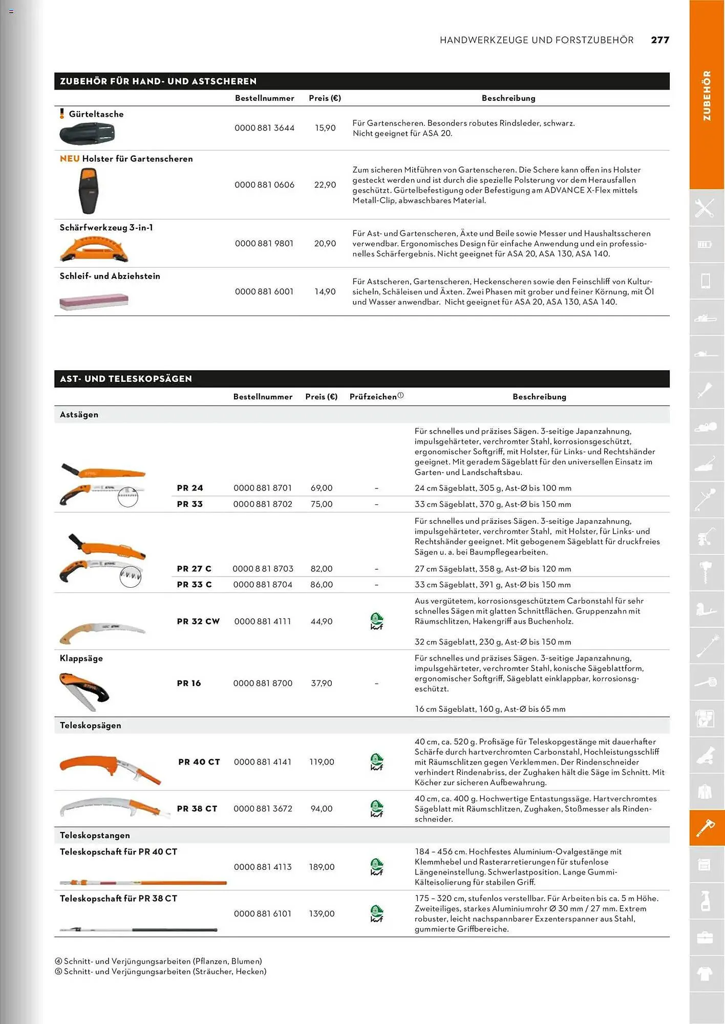 STIHL Prospekt von 1. Januar bis 31. Dezember 2026 - Prospekt seite 277