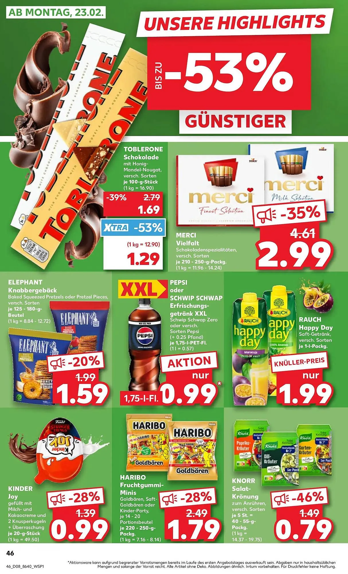 Kaufland Prospekt von 18. Februar bis 25. Februar 2026 - Prospekt seite 54