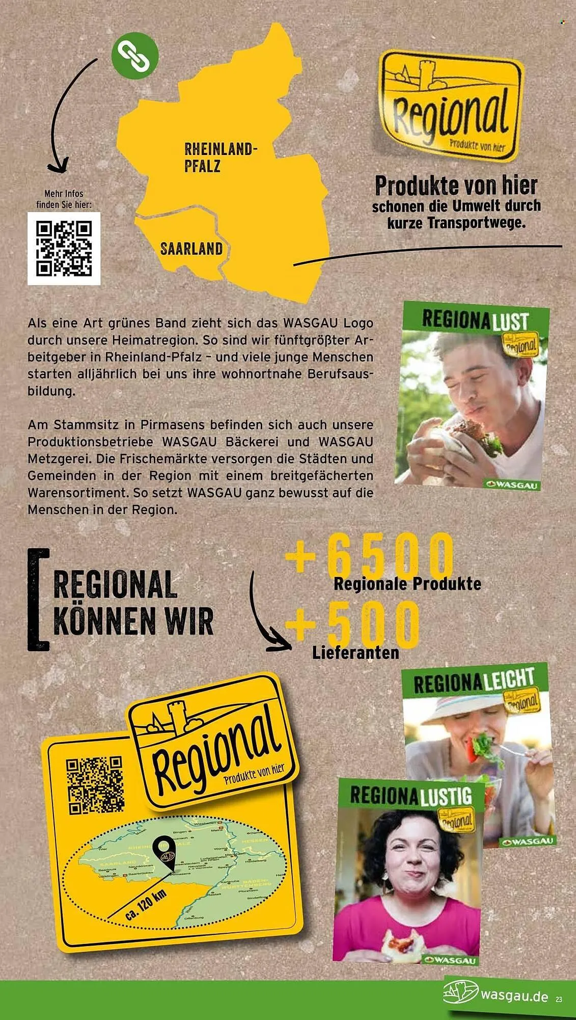 Wasgau Prospekt von 11. Mai bis 16. Mai 2026 - Prospekt seite 23