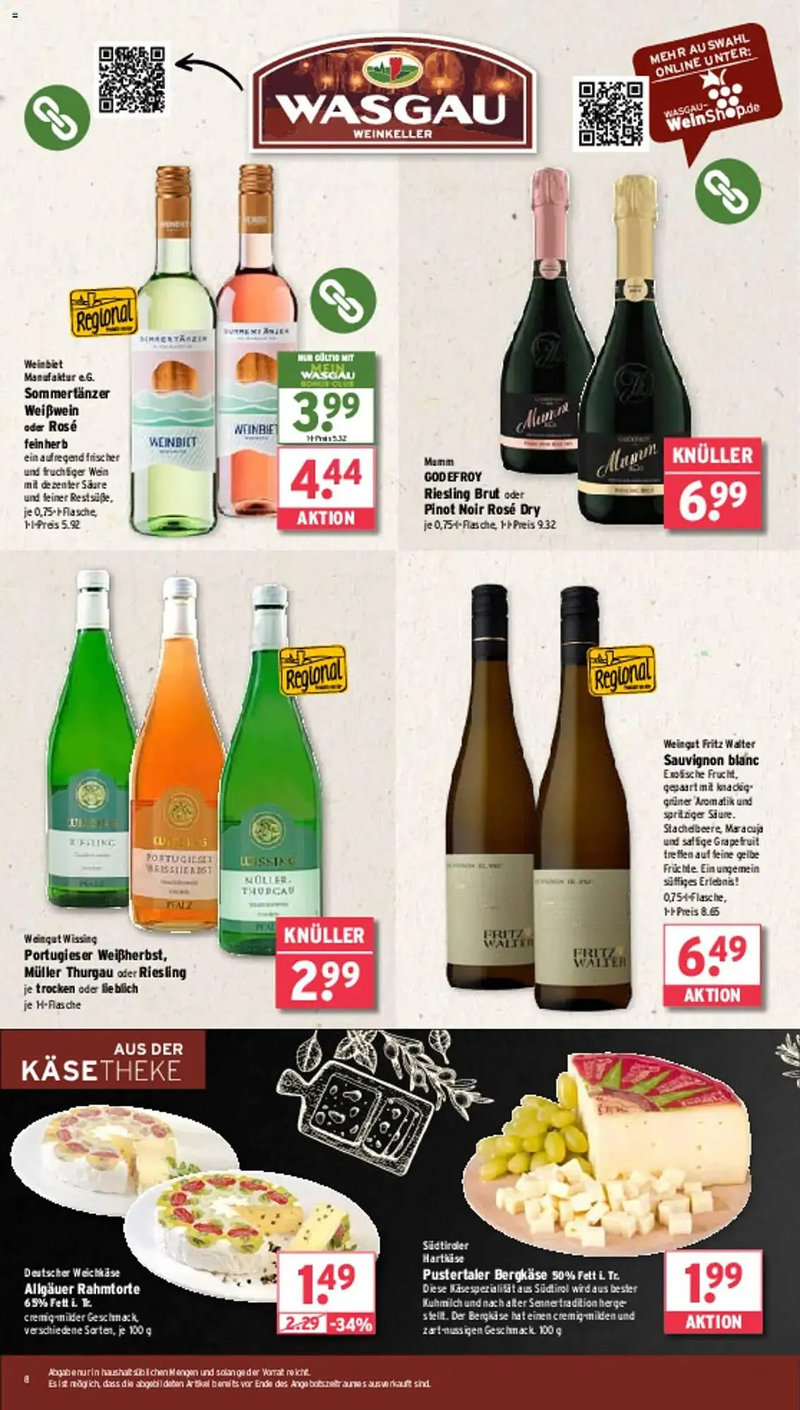 Wasgau Prospekt von 10. März bis 15. März 2025 - Prospekt seite 8