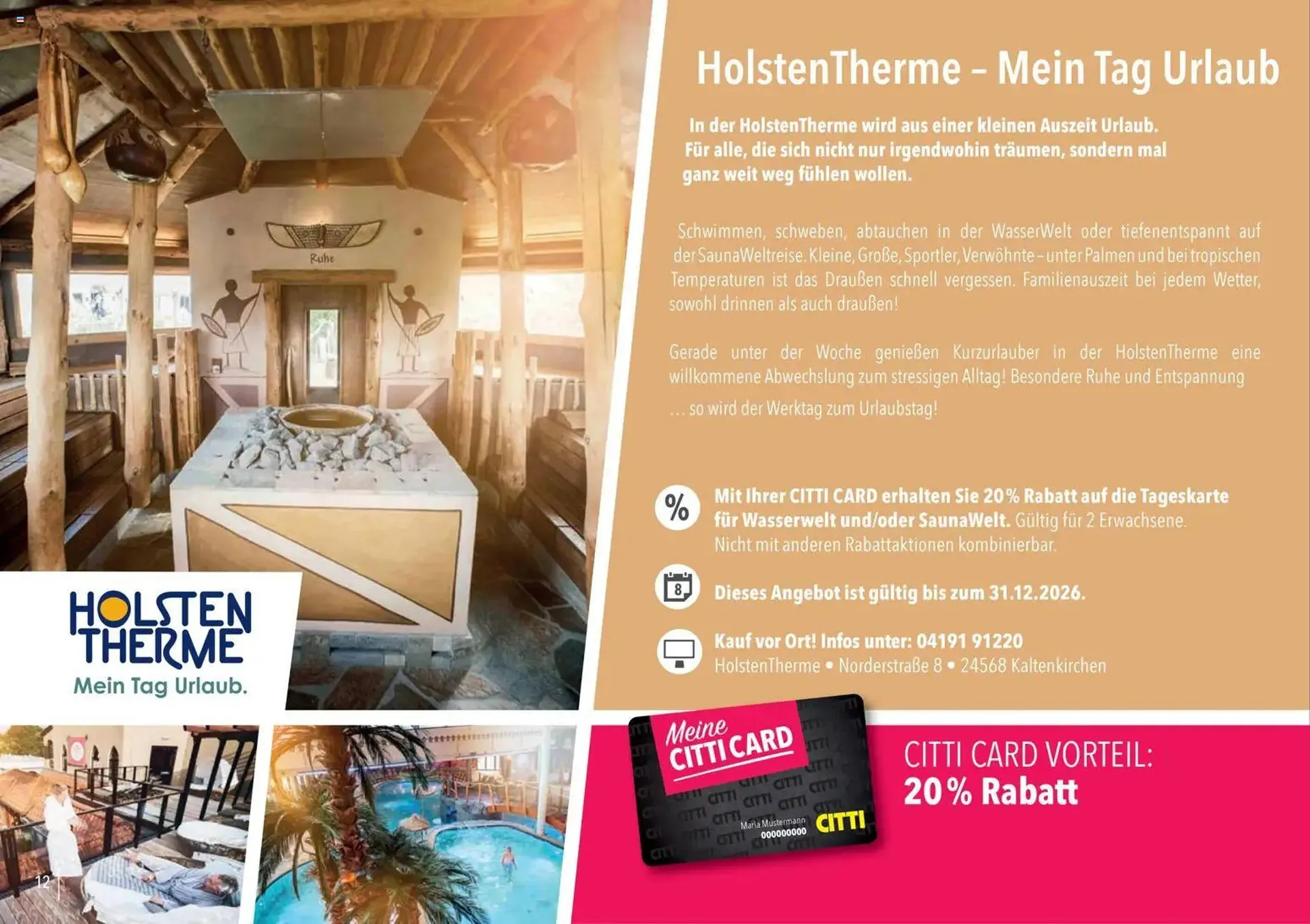 CITTI Markt Prospekt von 1. Januar bis 19. April 2026 - Prospekt seite 12