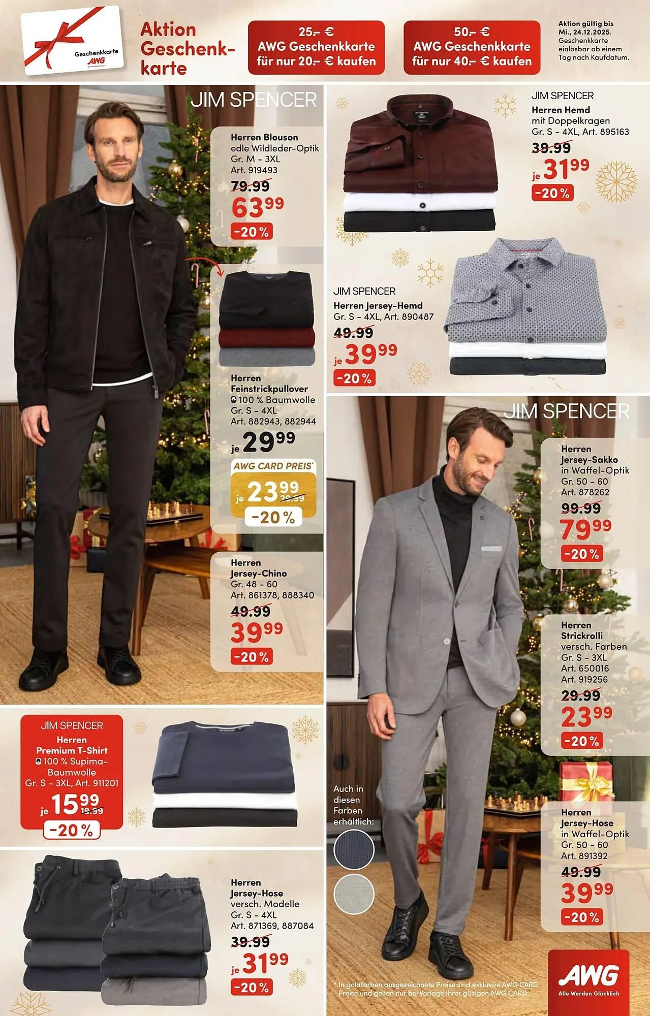 AWG Mode Prospekt von 13. Dezember bis 28. Dezember 2025 - Prospekt seite 3