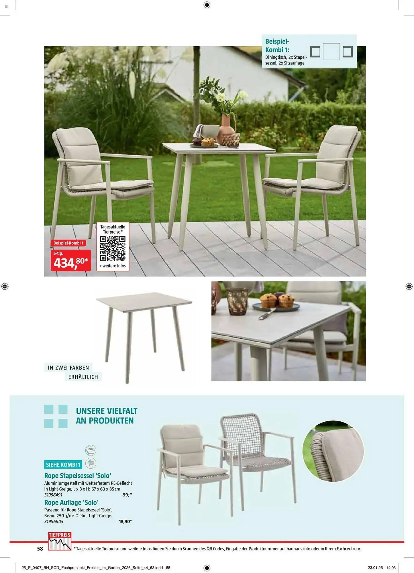 Bauhaus Prospekt von 2. März bis 30. Juni 2026 - Prospekt seite 58