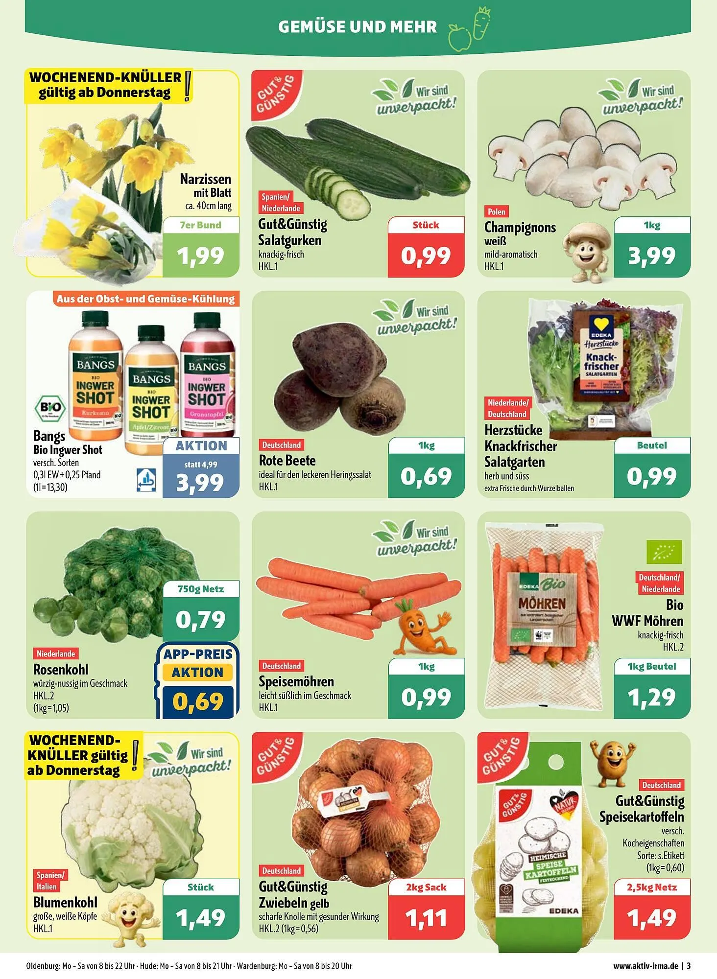 Aktiv Irma Prospekt von 12. Januar bis 17. Januar 2026 - Prospekt seite 3