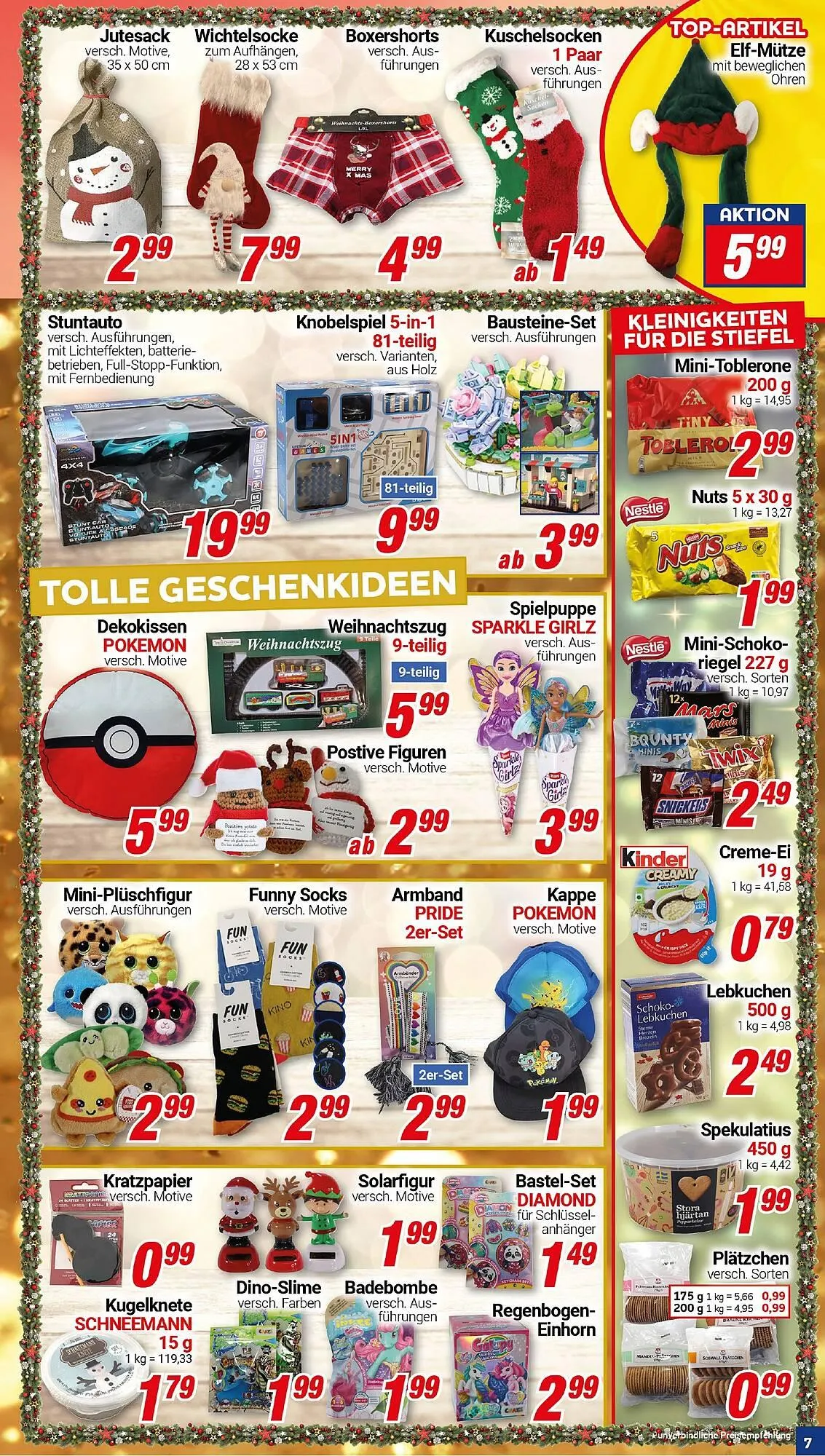 CENTERSHOP Prospekt von 1. Dezember bis 7. Dezember 2025 - Prospekt seite 7