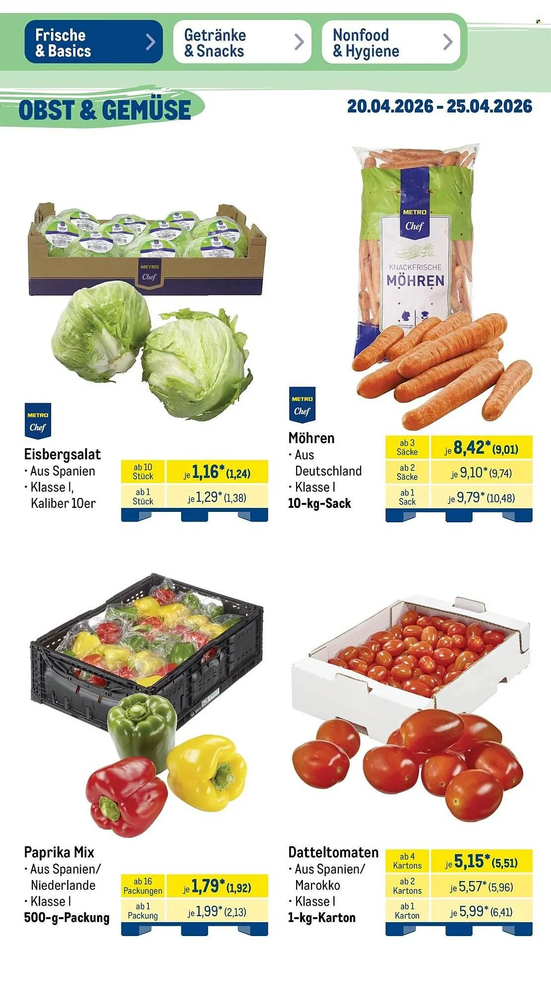 METRO Prospekt von 20. April bis 25. April 2026 - Prospekt seite 9