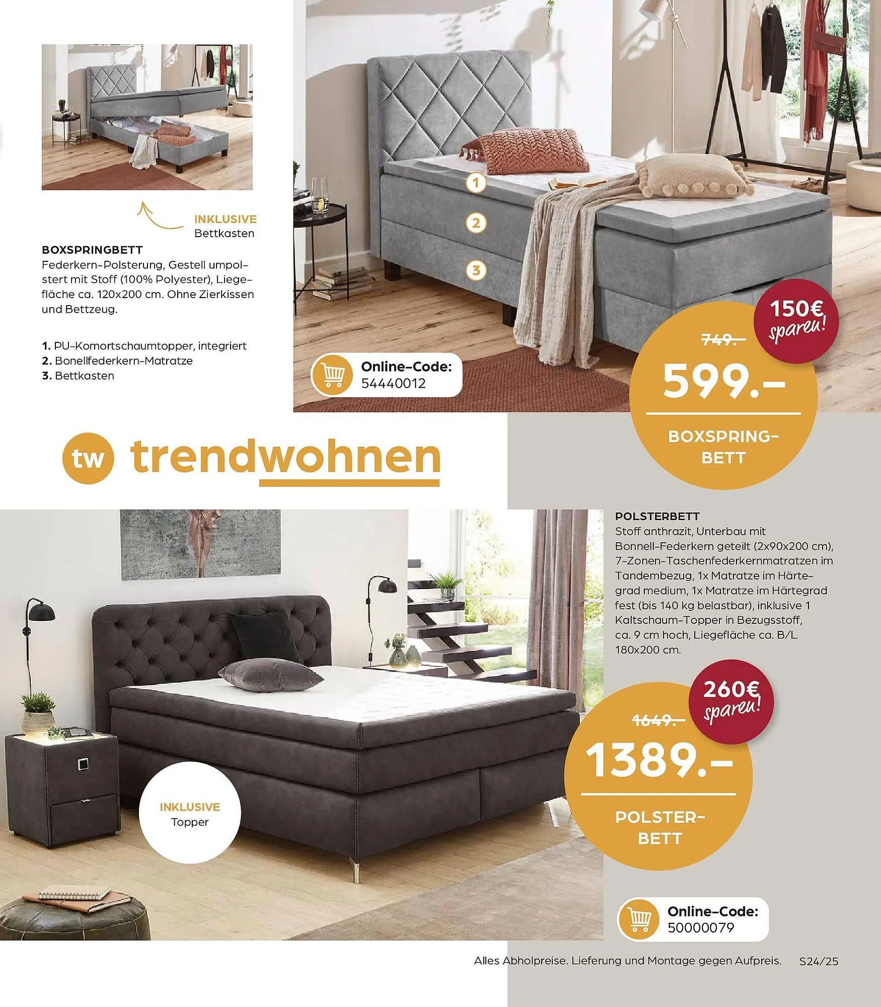 Möbel Buss Prospekt von 20. März bis 31. März 2025 - Prospekt seite 25