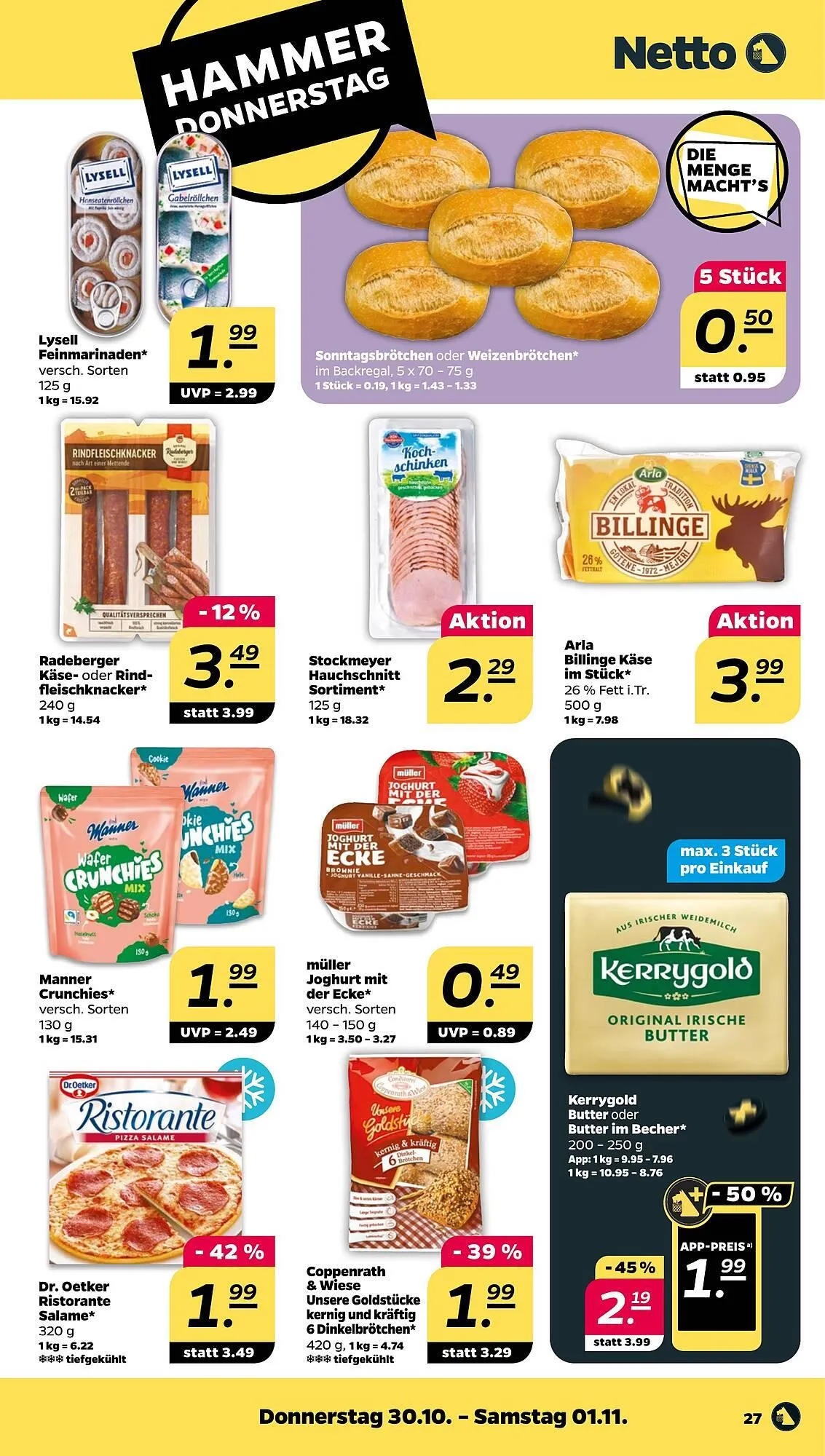 NETTO Prospekt von 27. Oktober bis 1. November 2025 - Prospekt seite 29
