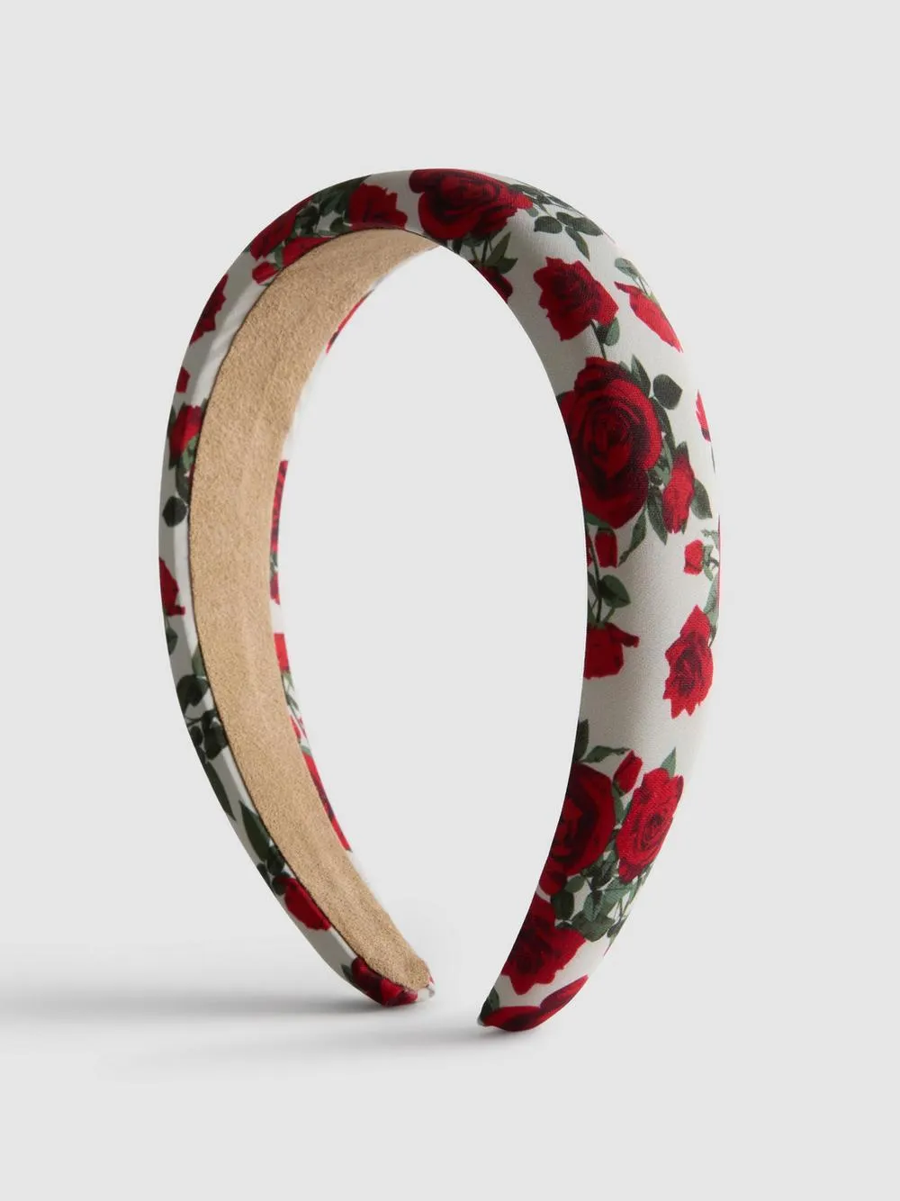 Haarreif mit Rosenmuster