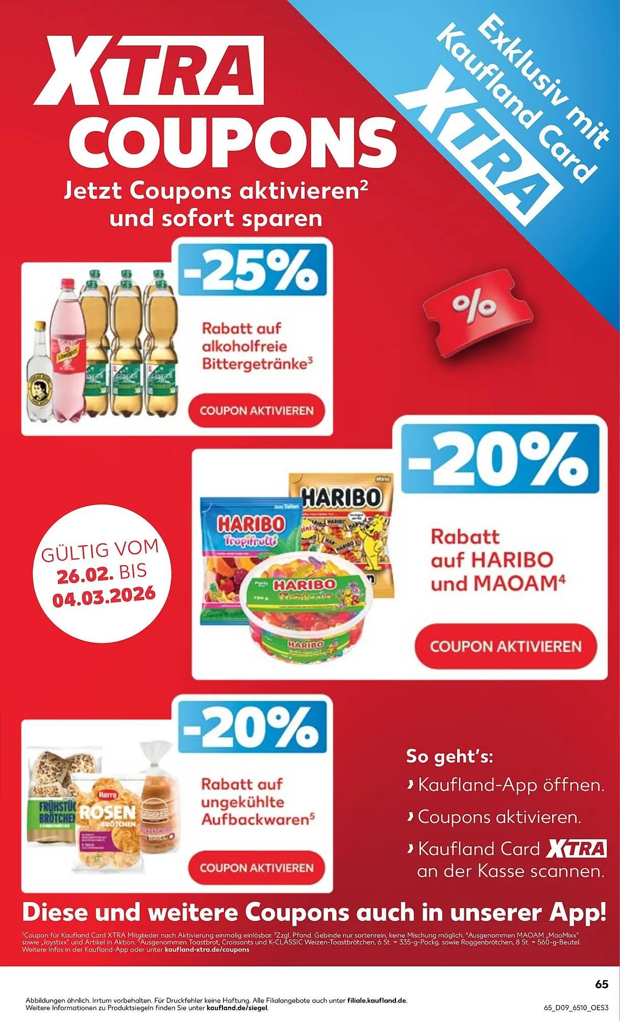 Kaufland Prospekt von 25. Februar bis 3. März 2026 - Prospekt seite 65