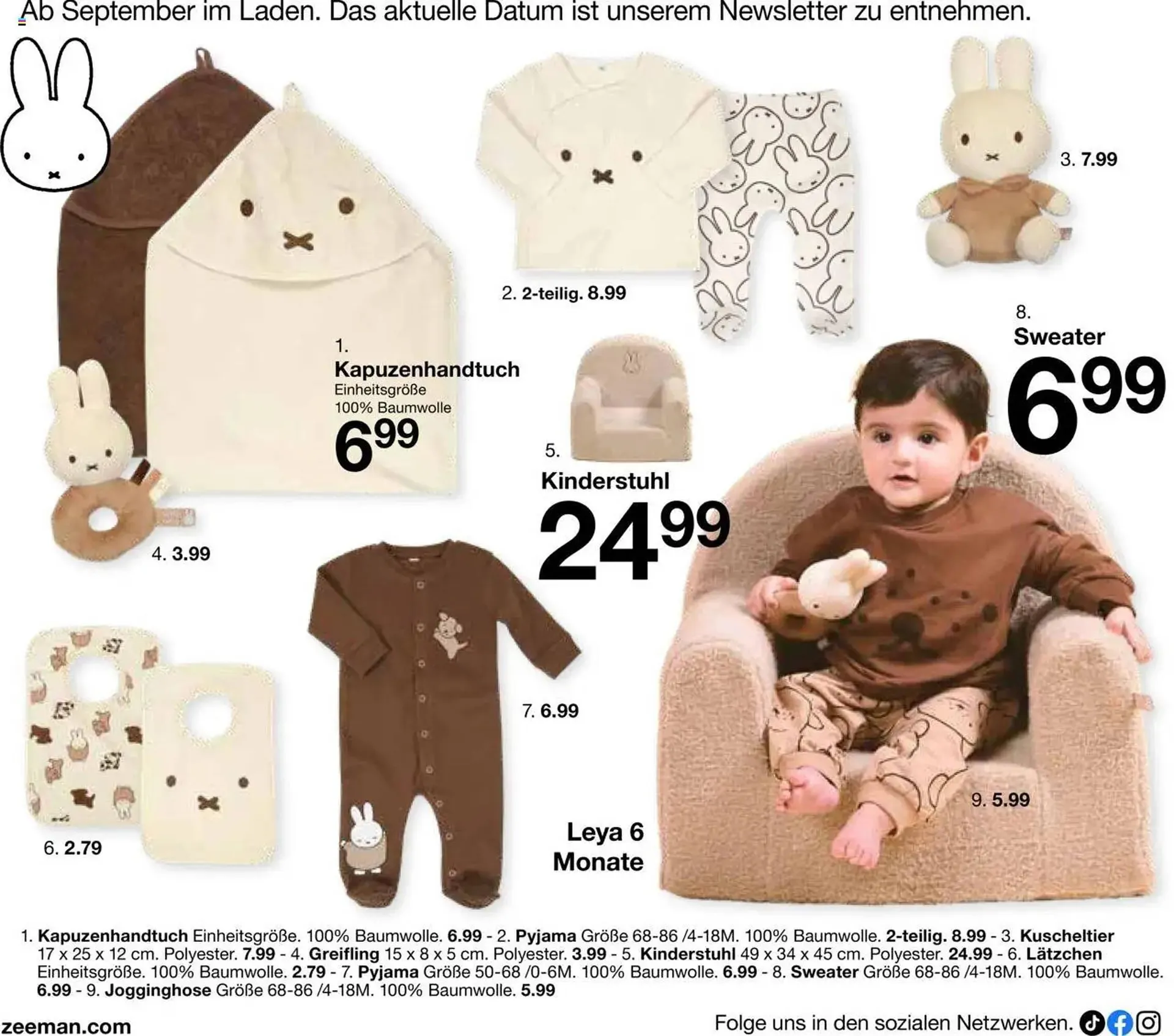 Zeeman Prospekt von 18. Juli bis 31. Dezember 2025 - Prospekt seite 10