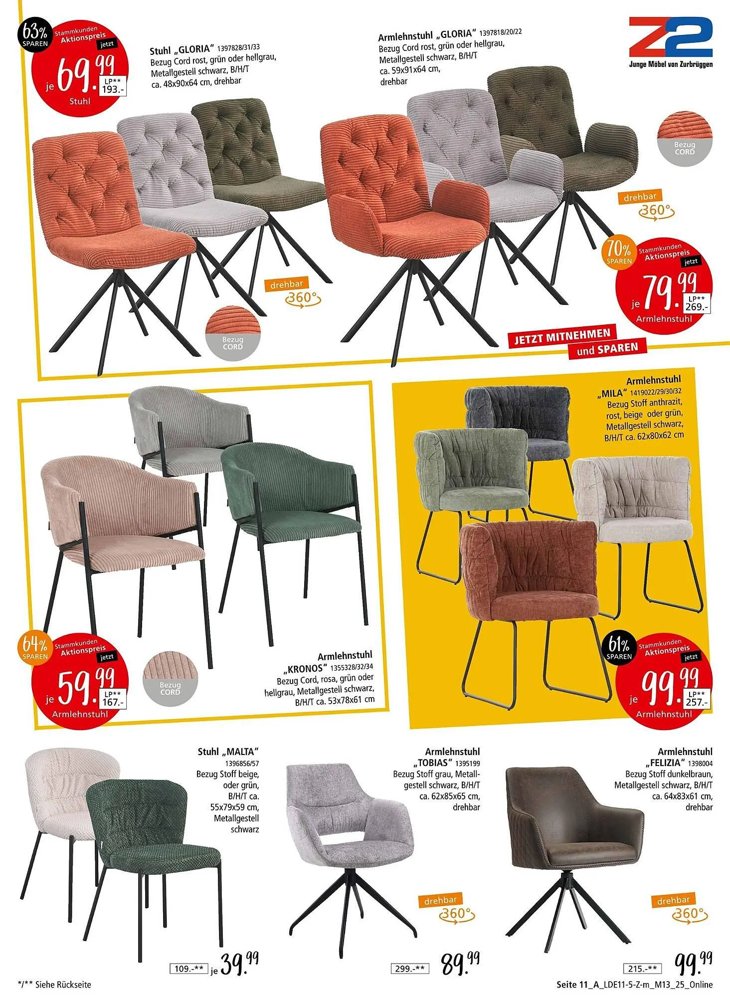 Zurbrüggen Prospekt von 8. November bis 13. Dezember 2025 - Prospekt seite 21