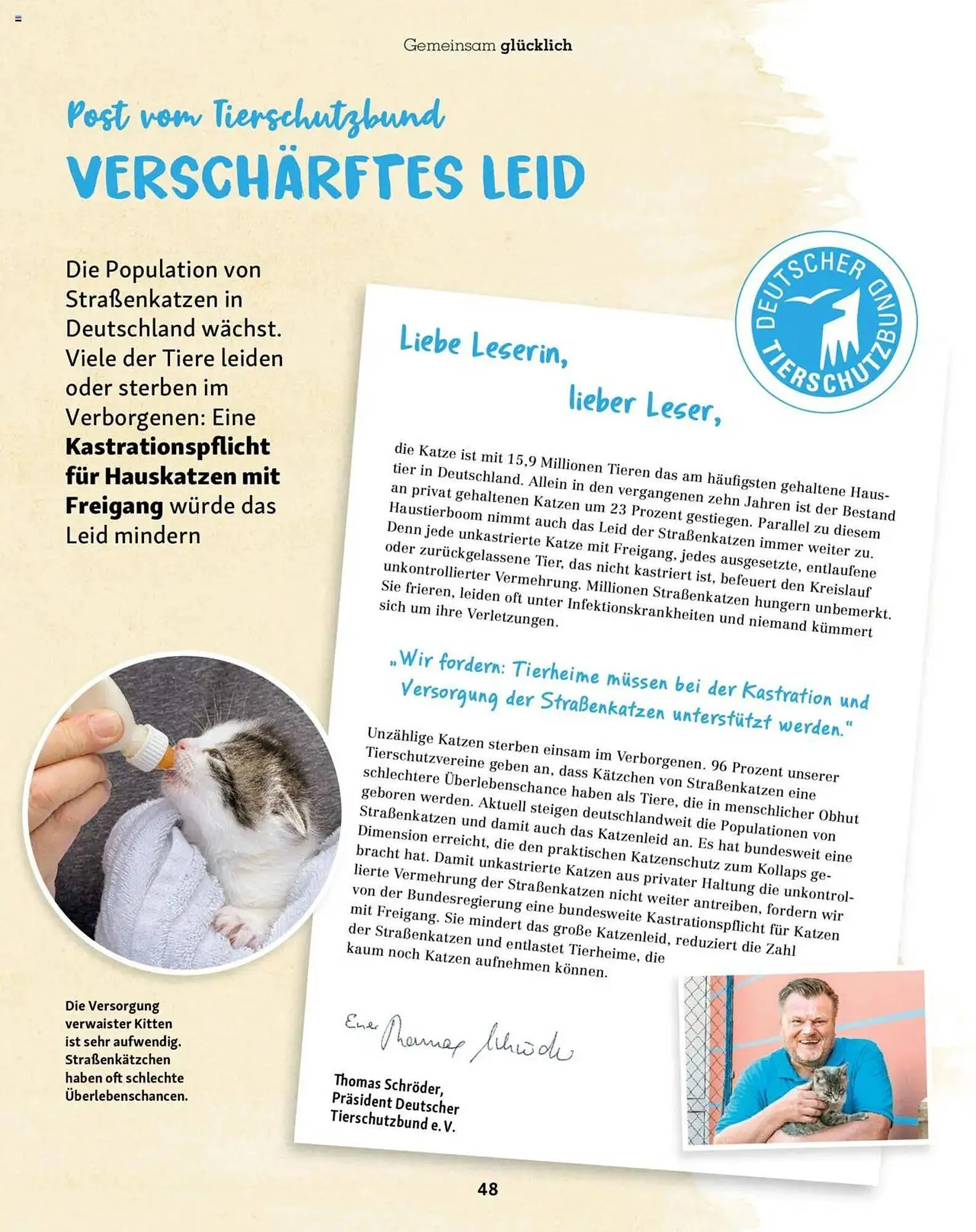 Fressnapf Magazin von 1. September bis 31. Oktober 2025 - Prospekt seite 48