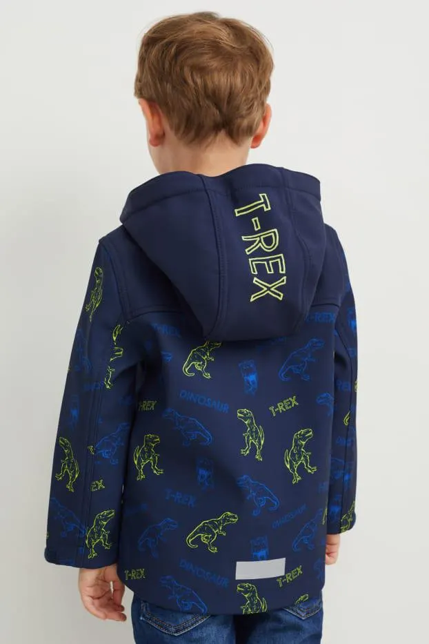 Dinosaur - softshell jacket with hood