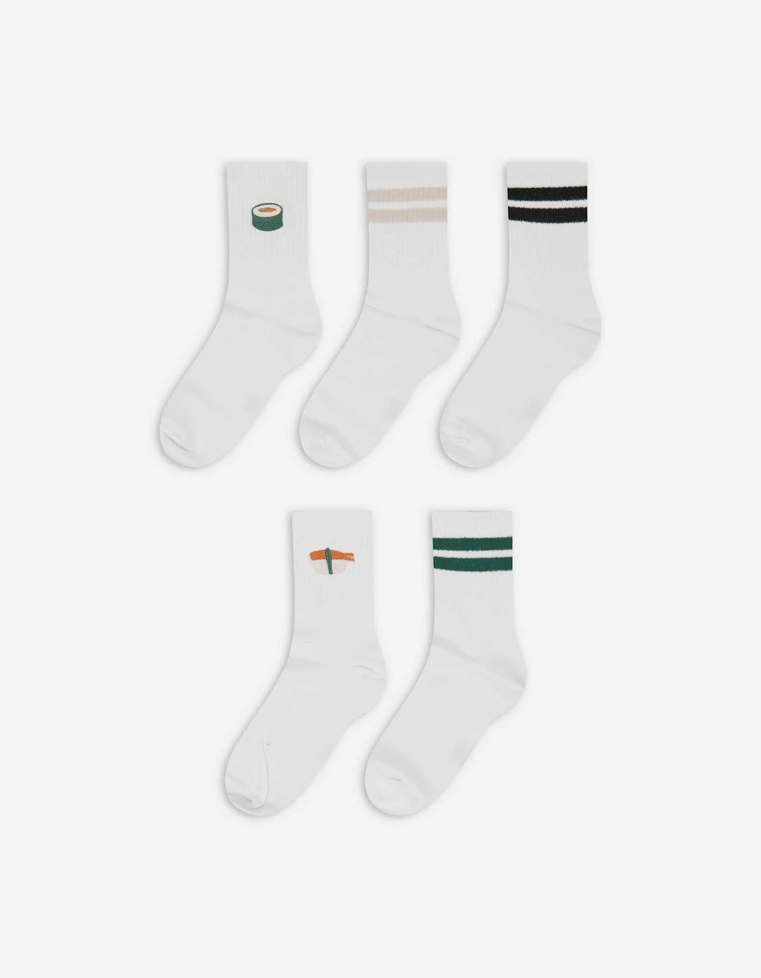 Tennissocken - 5er-Pack
