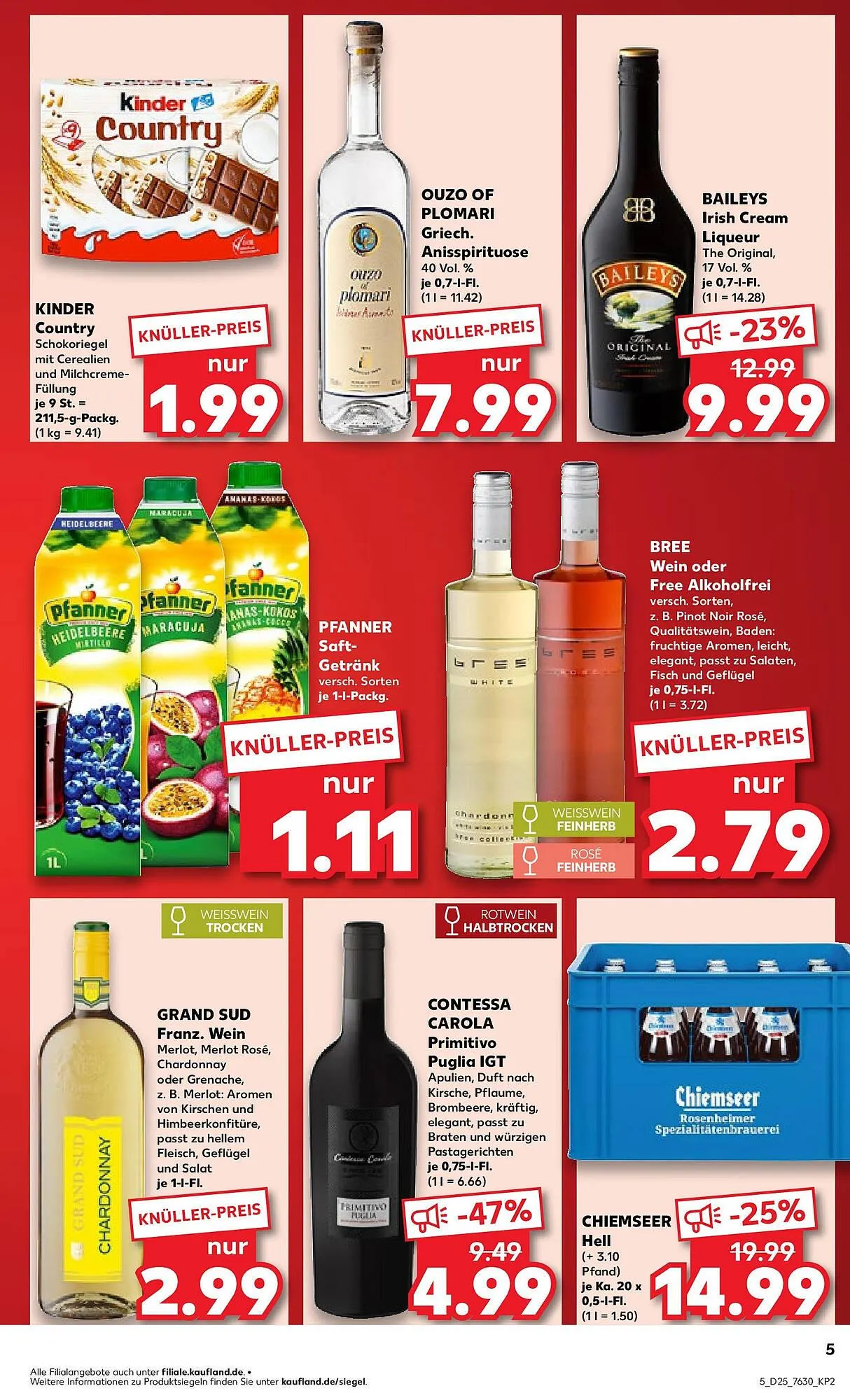 Kaufland Prospekt von 22. Juni bis 25. Juni 2025 - Prospekt seite 22