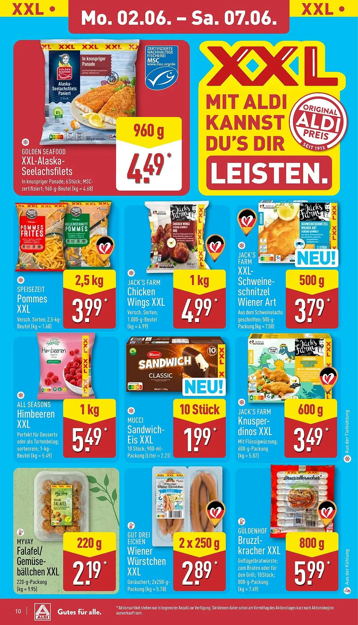 Aldi Nord Prospekt von 2. Juni bis 7. Juni 2025 - Prospekt seite 10